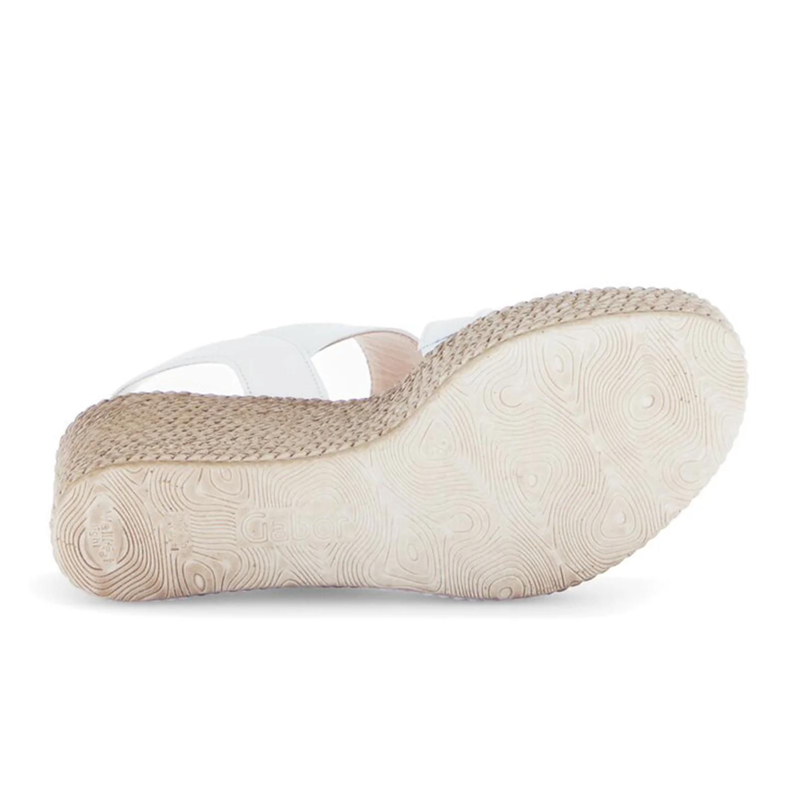 Gabor 770 Braided Wedge Sandal (Women) - Nappa Nava/Latte - Image 6