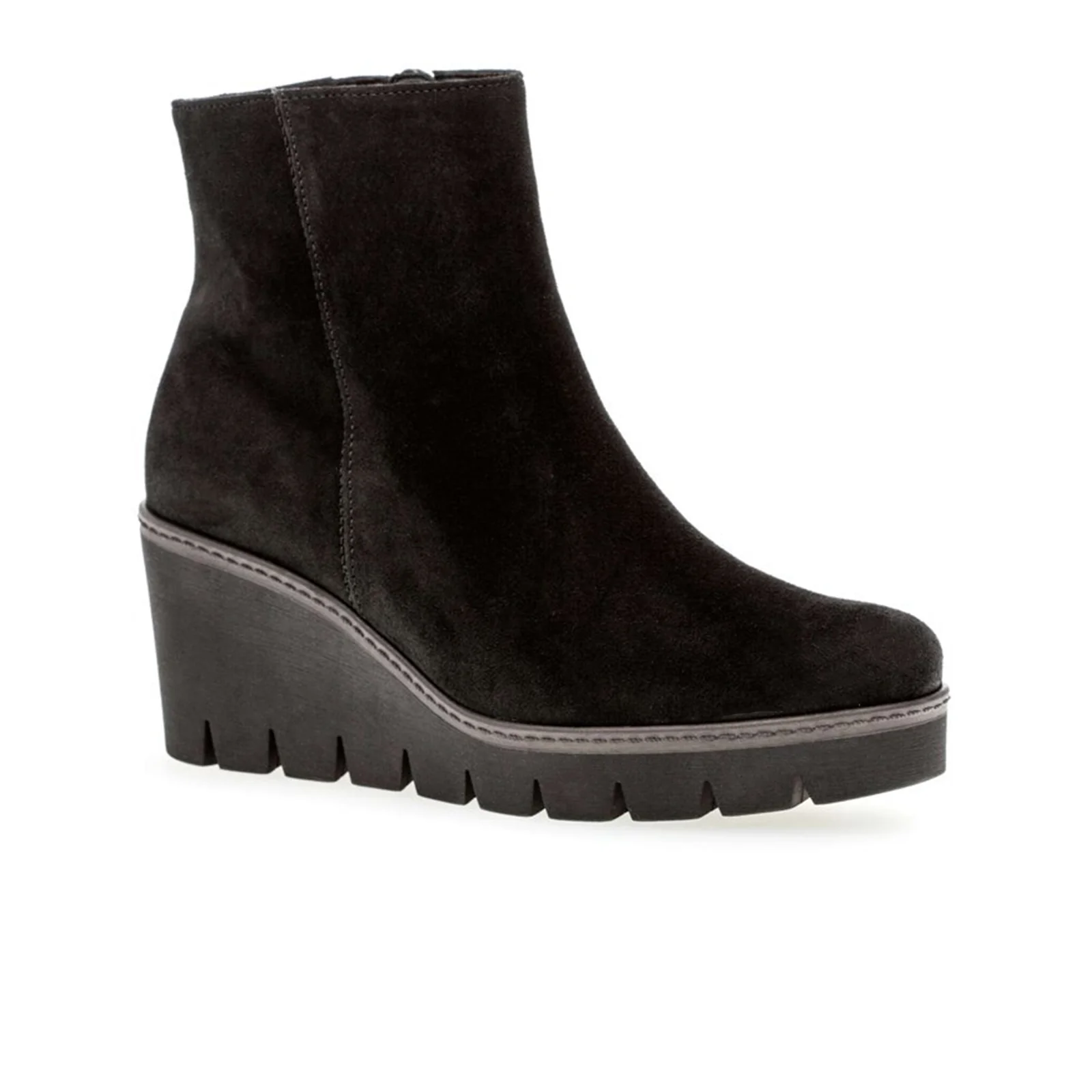 Gabor 780 Wedge Boot (Women) - Schwarz Dreamvelour - Image 3