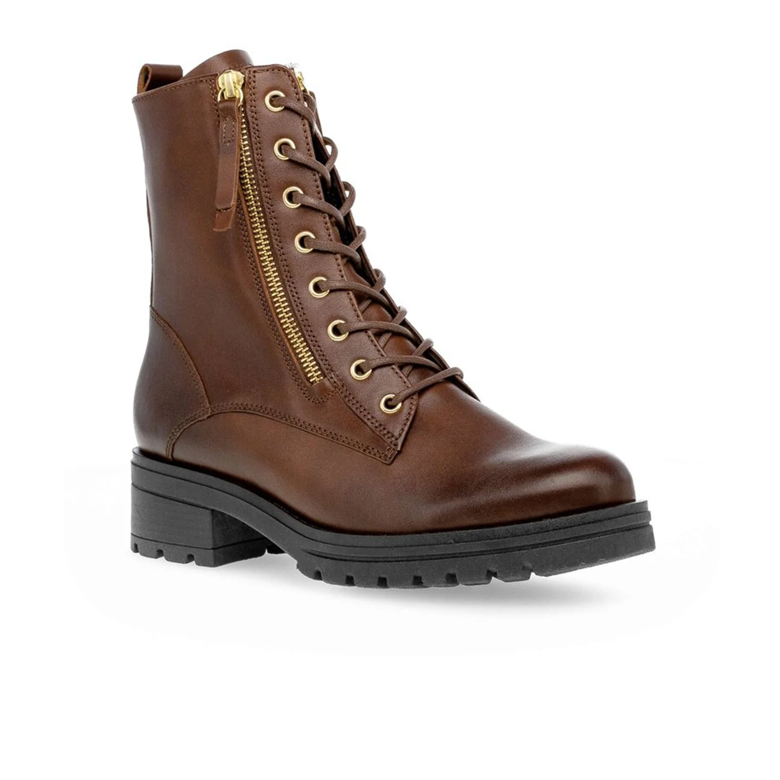 Gabor 785 Zip Combat Boot (Women) - Sattel - Image 3