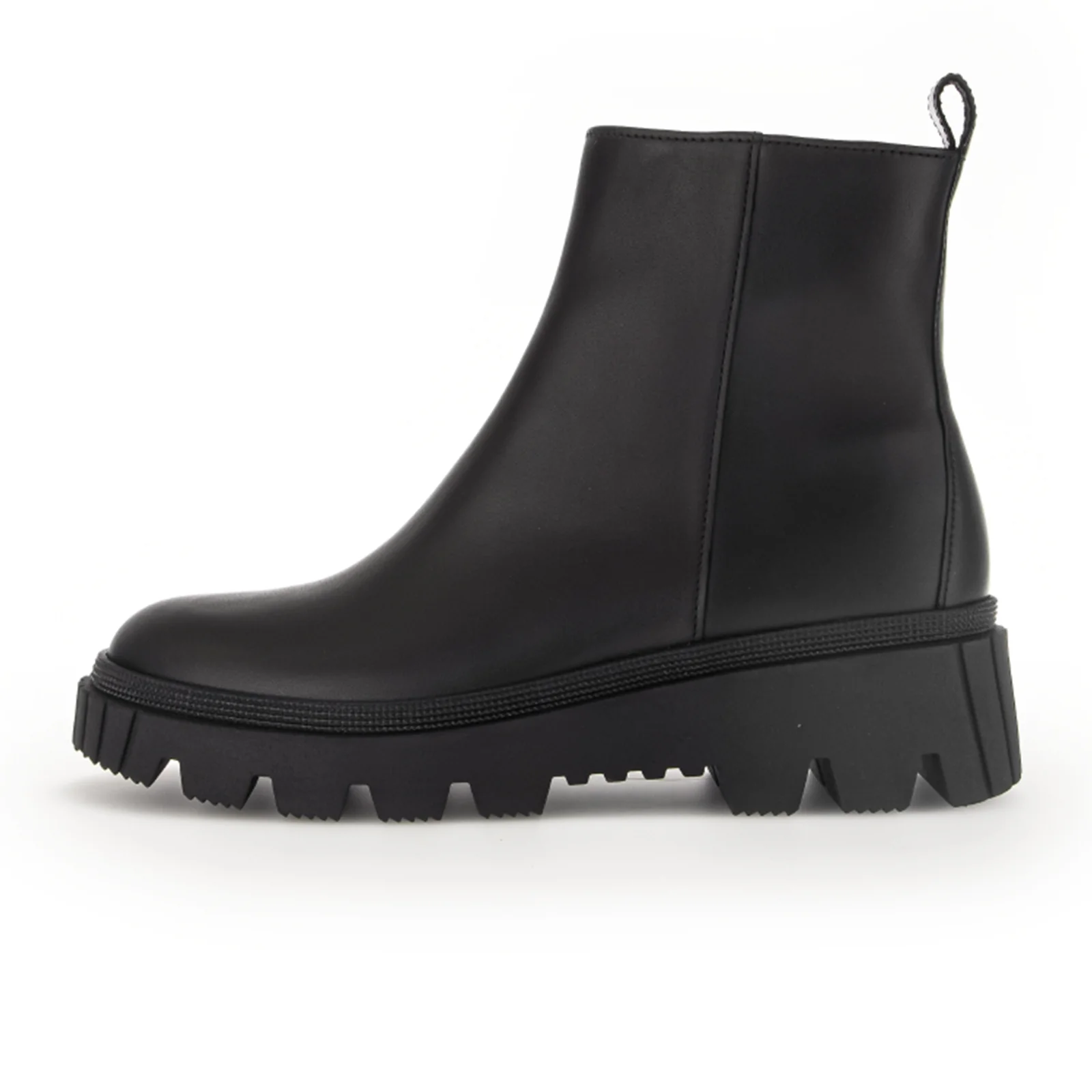 Gabor 820 Zora Lug Ankle Boot (Women) - Schwarz Leather - Image 2
