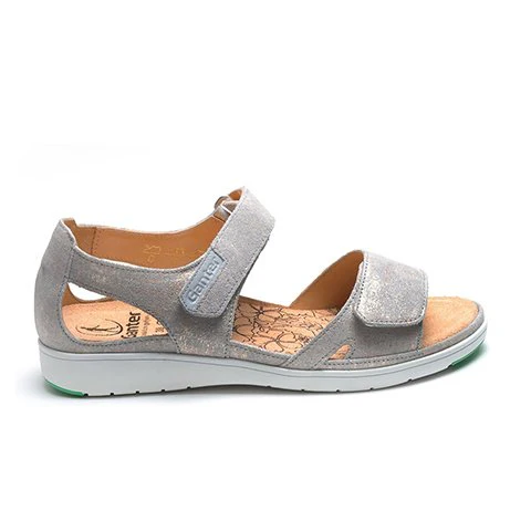 Ganter Gina Backstrap Sandal (Women) - Grey/Chic
