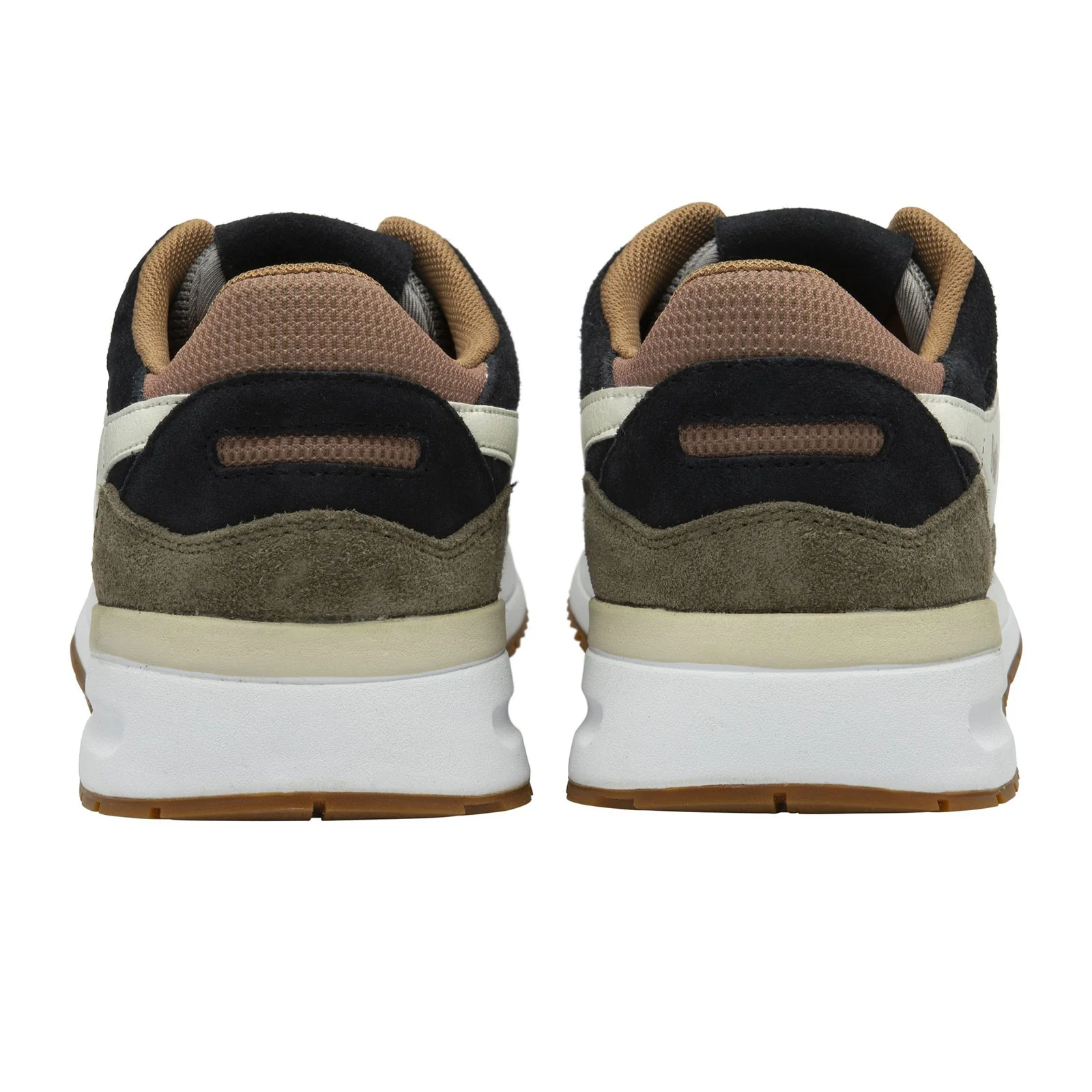 Gola Delta Sneaker (Men) - Black/Khaki/Off White - Image 4