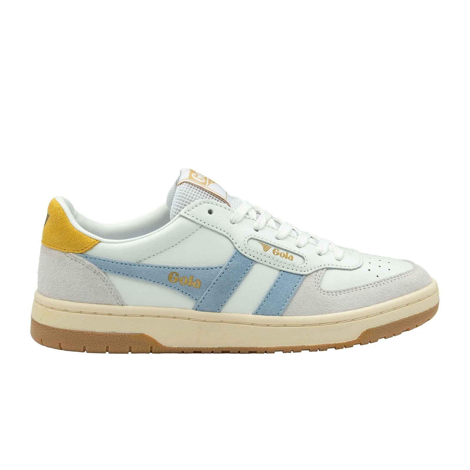 Gola Hawk Sneaker (Women) - White/Air/Pollen
