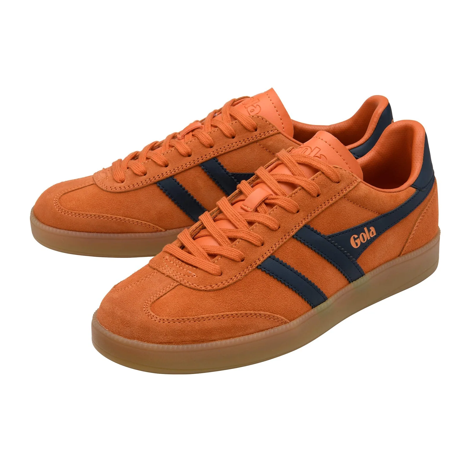 Gola Viper Sneaker (Men) - Moody Orange/Navy/Gum - Image 3