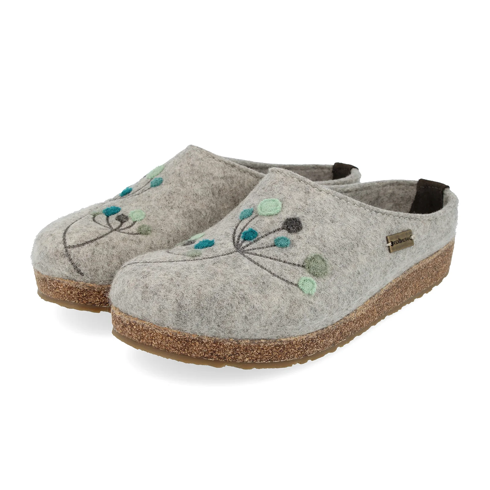 Haflinger Amaya Clog (Women) - Silver Grey - Image 2
