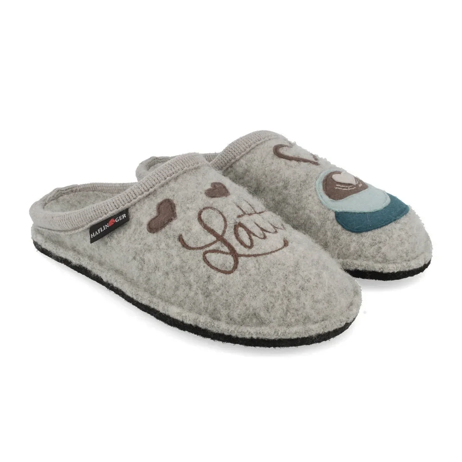 Haflinger Latte Slipper (Women) - Silver Grey
