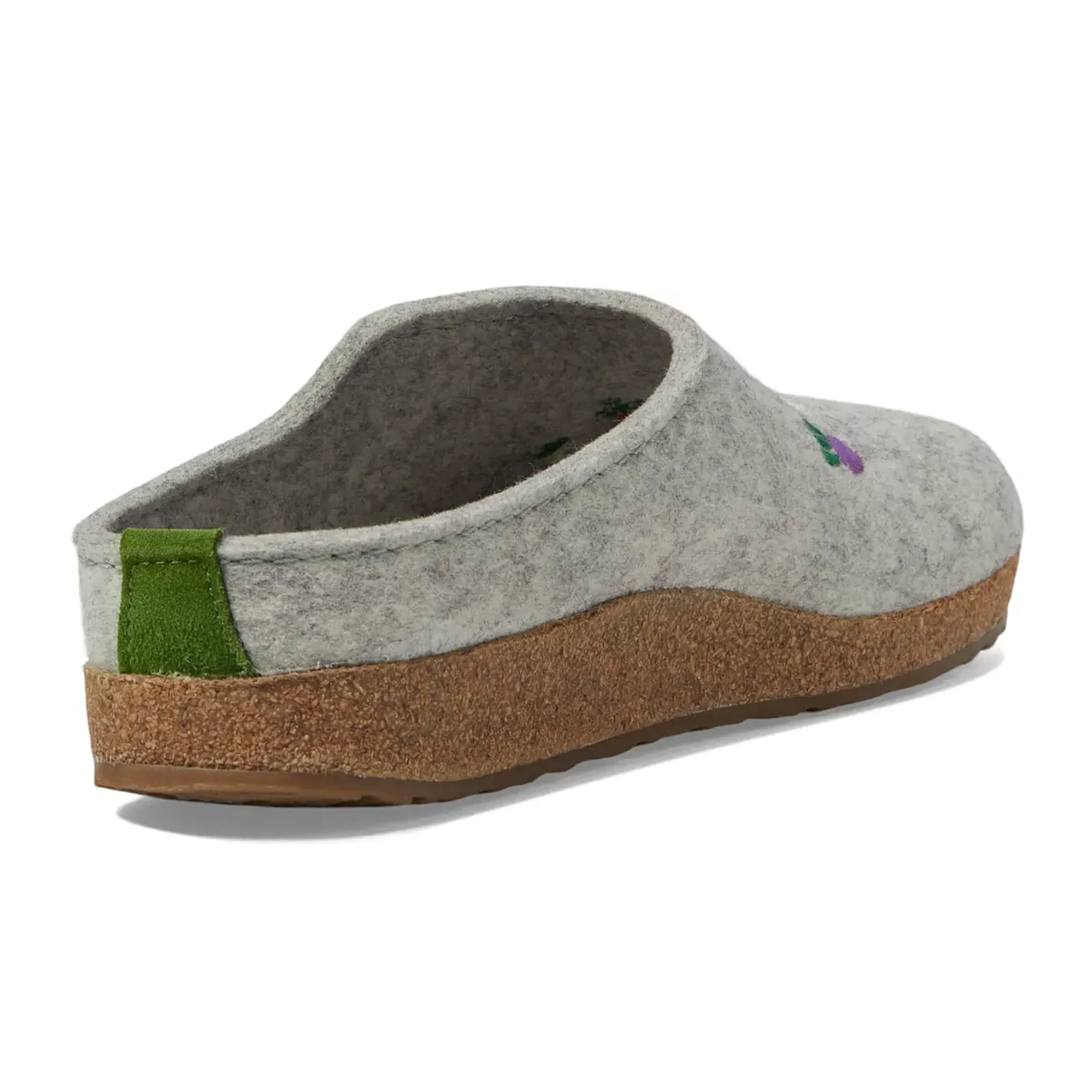 Haflinger Roots Clog (Women) - Silver Grey - Image 3