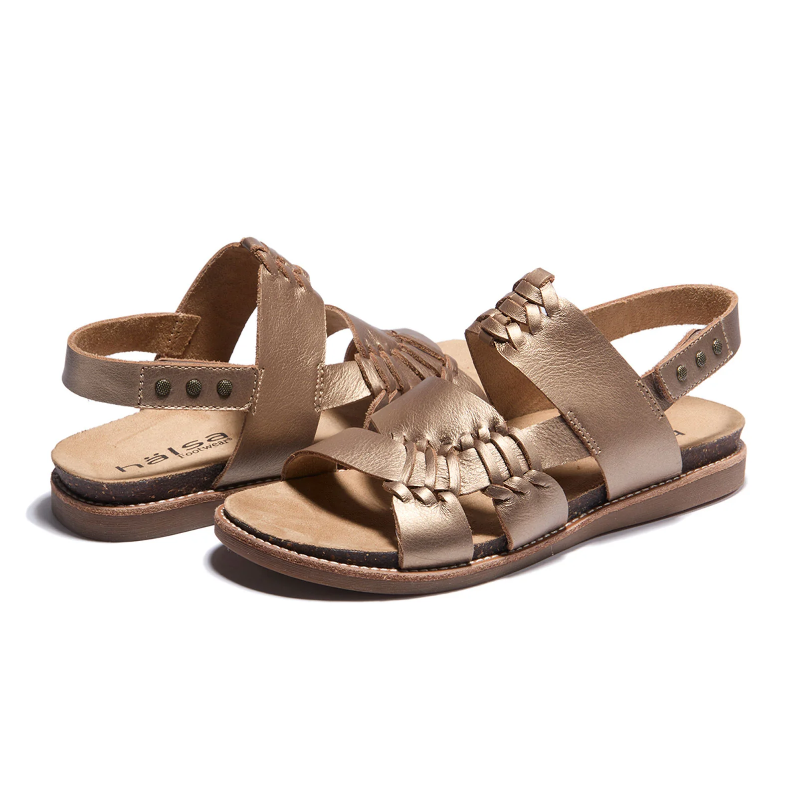 Halsa Bella Backstrap Sandal (Women) - Bronze - Image 3