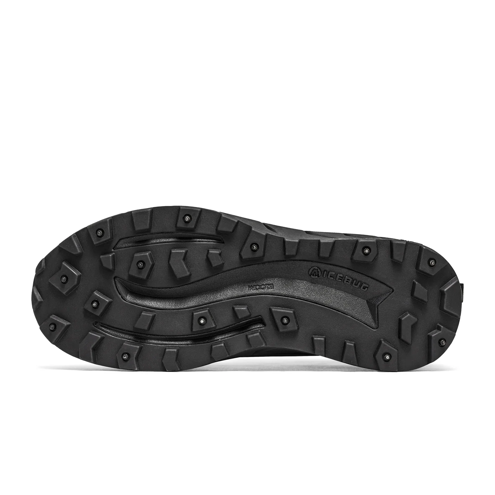 Icebug Alne BUGrip Hiking Boot (Unisex) - Black with Studs - Image 4