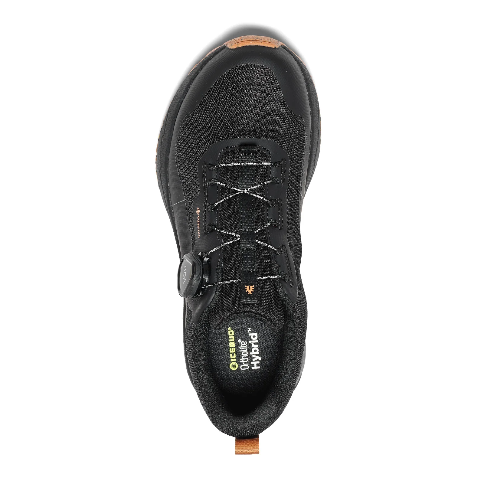 Icebug Haze RB9X GTX Running Shoe (Men) - Black/Maple - Image 3