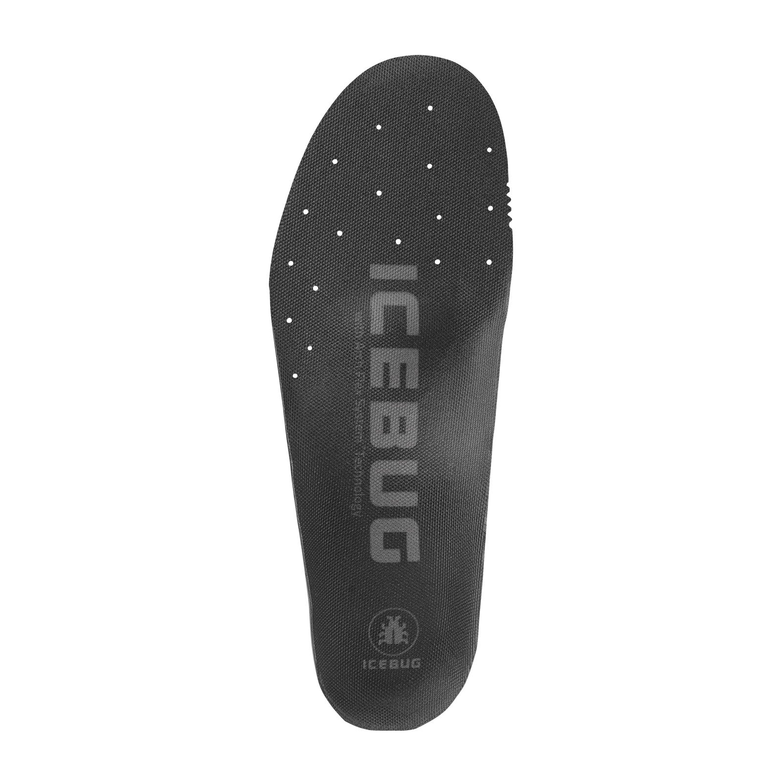 Icebug Slim Medium Insole (Unisex) - Black - Image 3