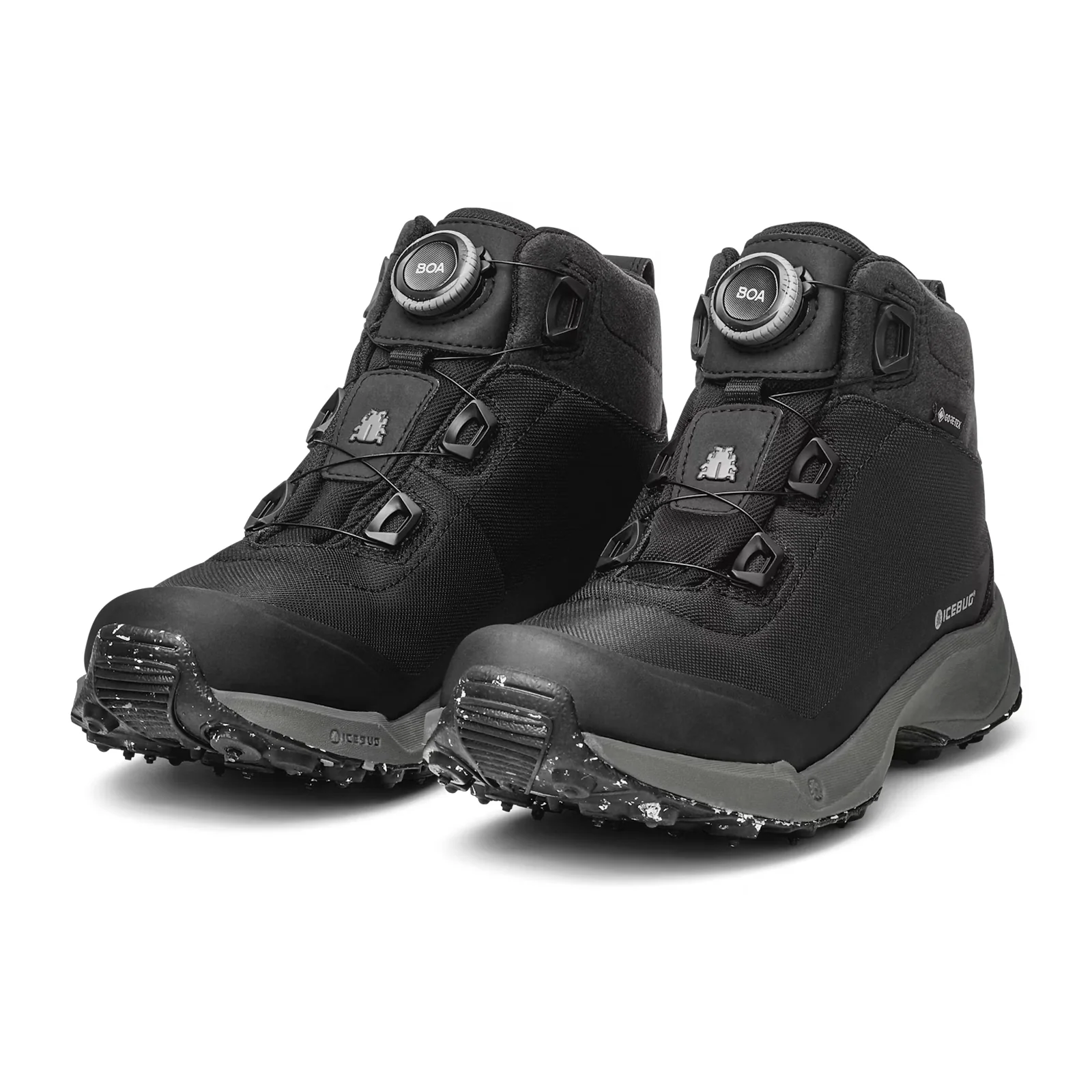 Icebug Stavre BUGrip GTX Boot (Men) - Black/Granite - Image 2