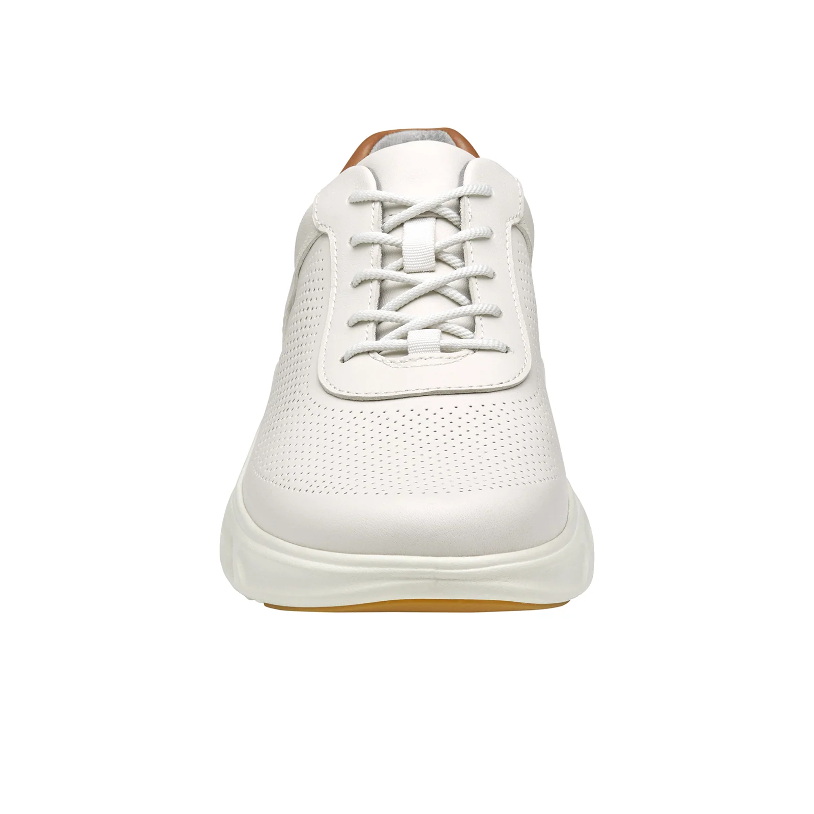 Johnston & Murphy Reactivate U-Throat Sneaker (Men) - White Full Grain - Image 5