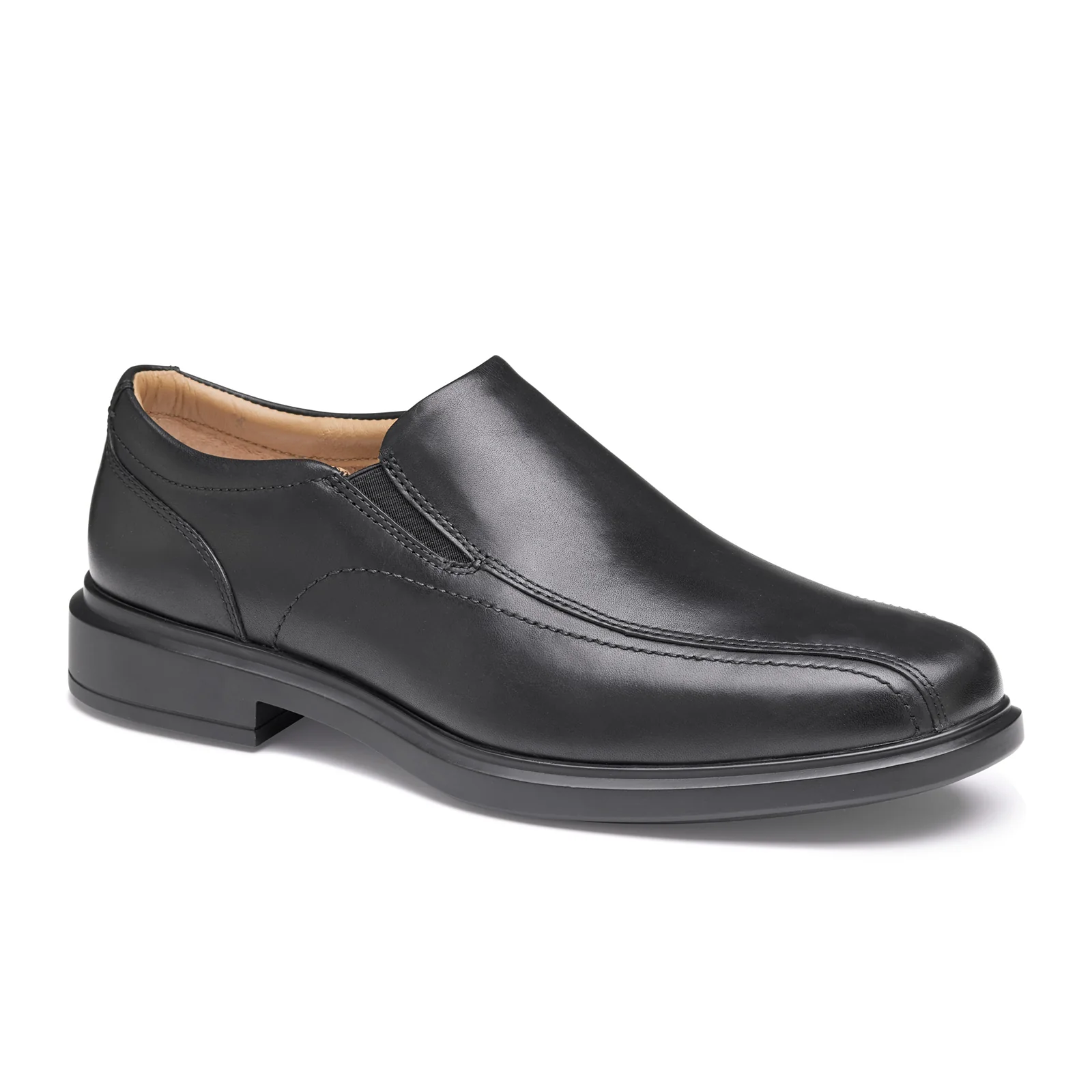 Johnston & Murphy XC4 Stanton Runoff Venetian Slip On (Men) - Black Waterproof Calfskin - Image 2