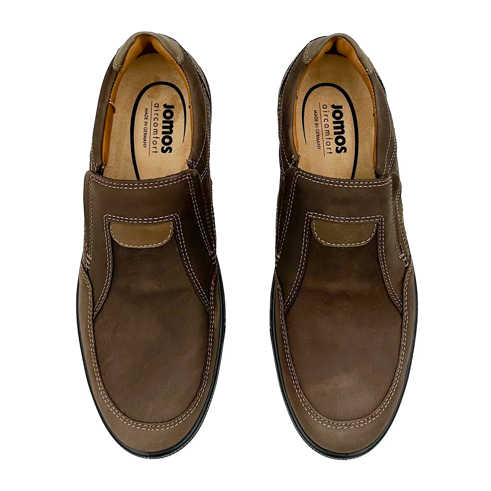 Jomos Ariva Slip On (Men) - Chocolate/Asphalt - Image 3