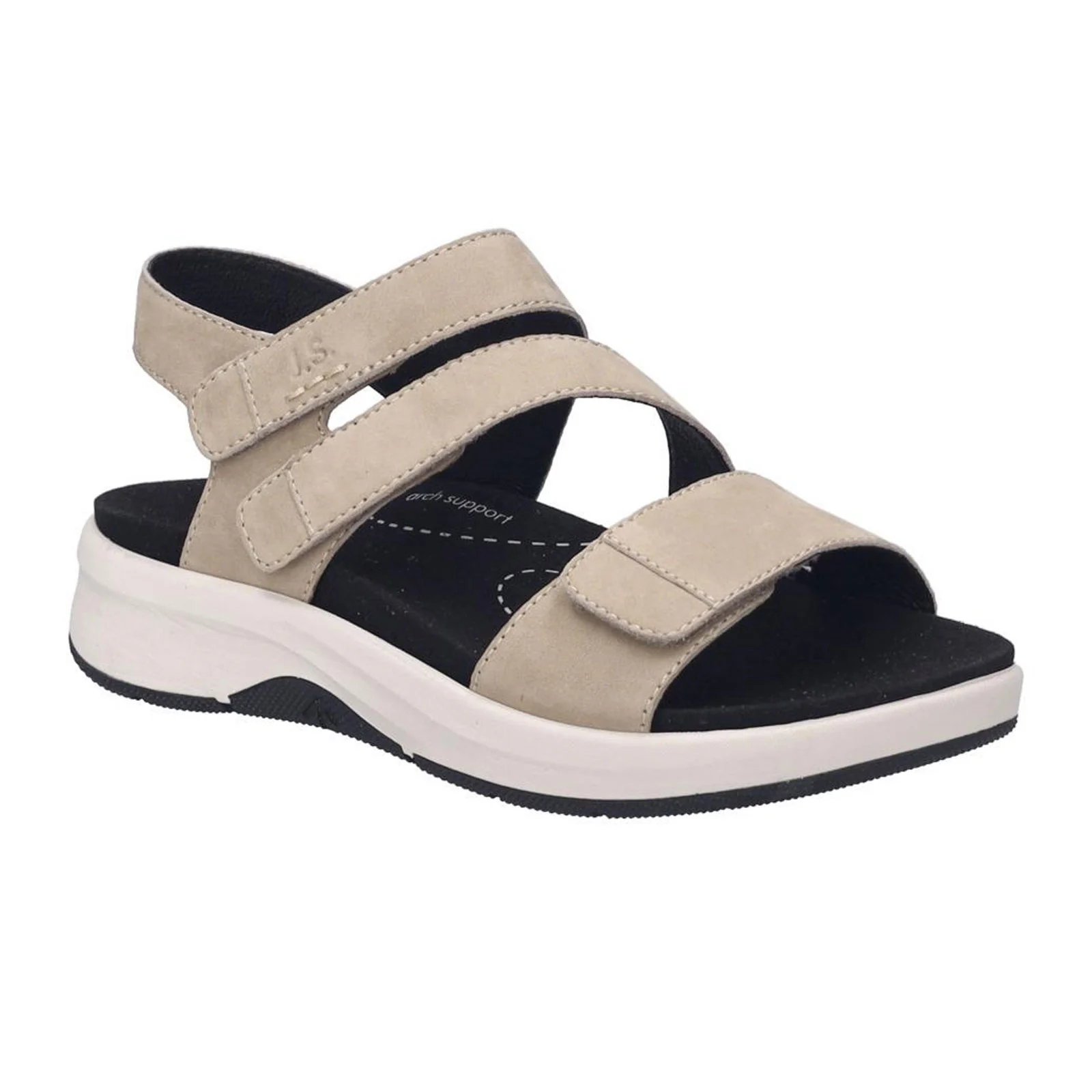 Josef Seibel Estelle 03 Backstrap Sandal (Women) - Taupe - Image 3