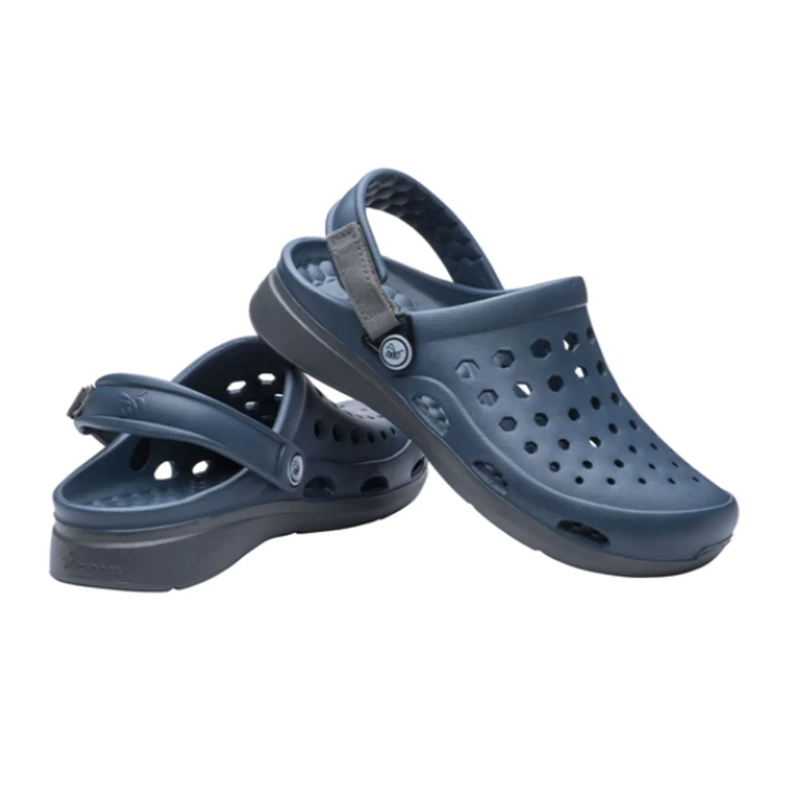 Joybees Modern Clog (Unisex) - Navy/Charcoal - Image 4