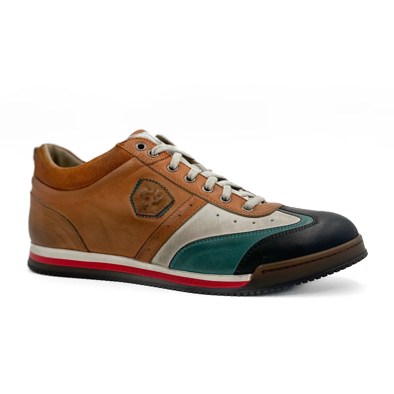Kamo-Gutsu SCUDO 005 Sneaker (Men) - Siena Combi - Image 2