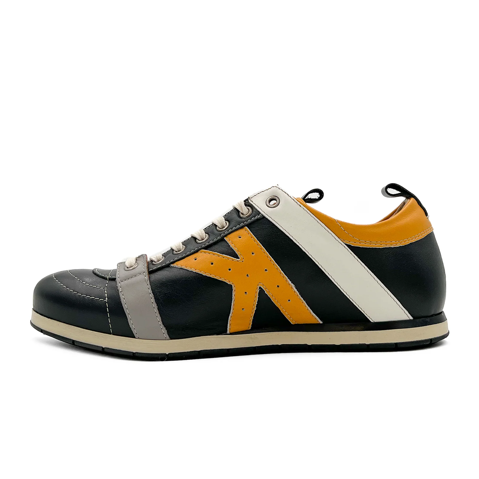 Kamo-Gutsu TIFO 042 Low Sneaker (Men) - Black/Girasole - Image 3
