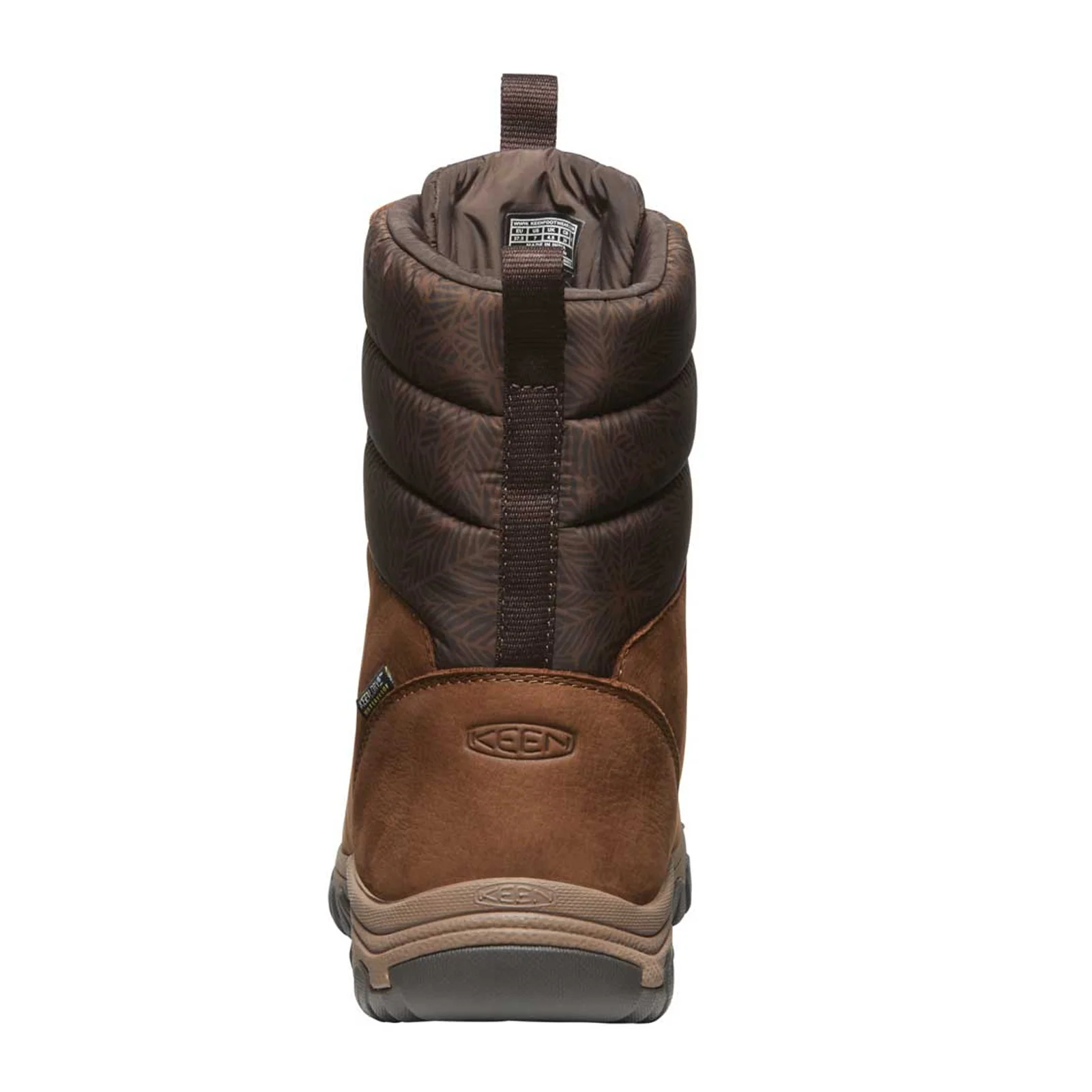 Keen Greta Mid Waterproof Boot (Women) - Bison/Java - Image 4