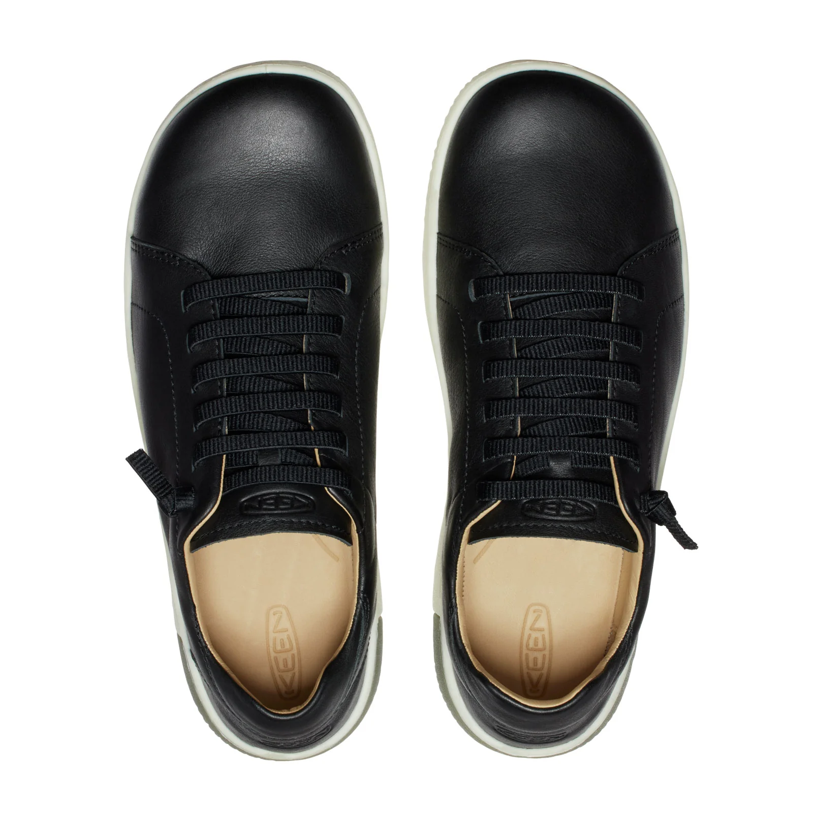 Keen KNX Lace Sneaker (Men) - Black/Star White - Image 2