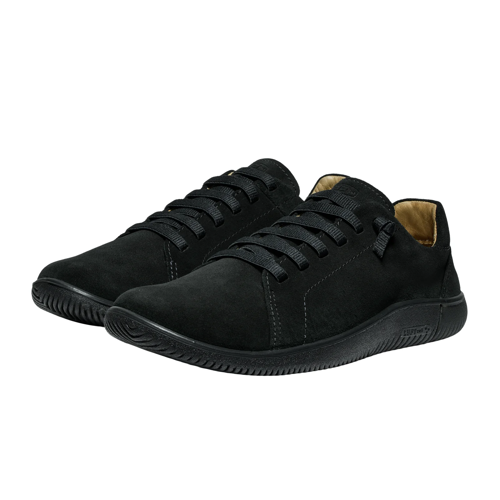 Keen KNX Lace Suede Sneaker (Men) - Black/Black - Image 2