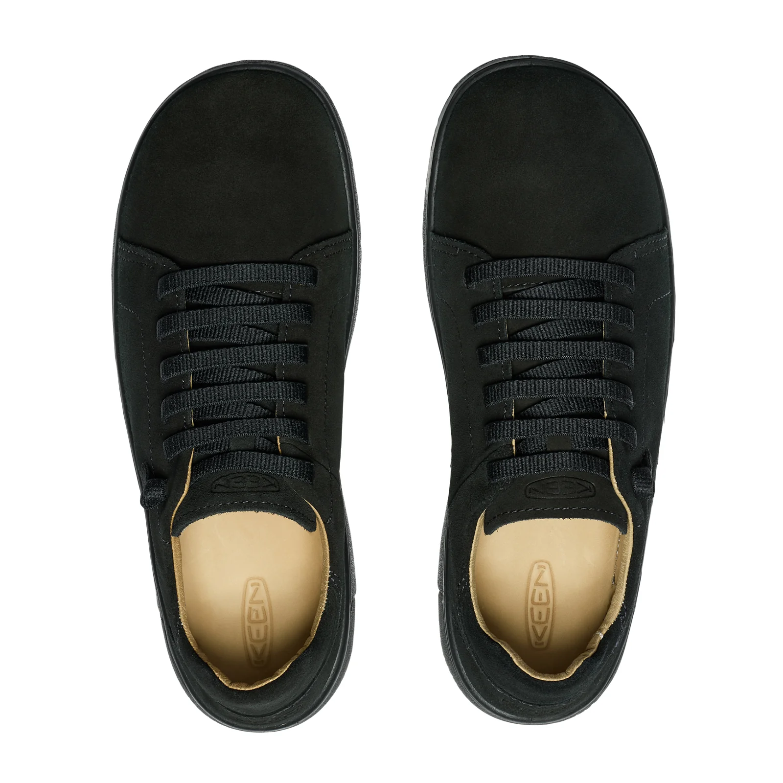 Keen KNX Lace Suede Sneaker (Men) - Black/Black - Image 4