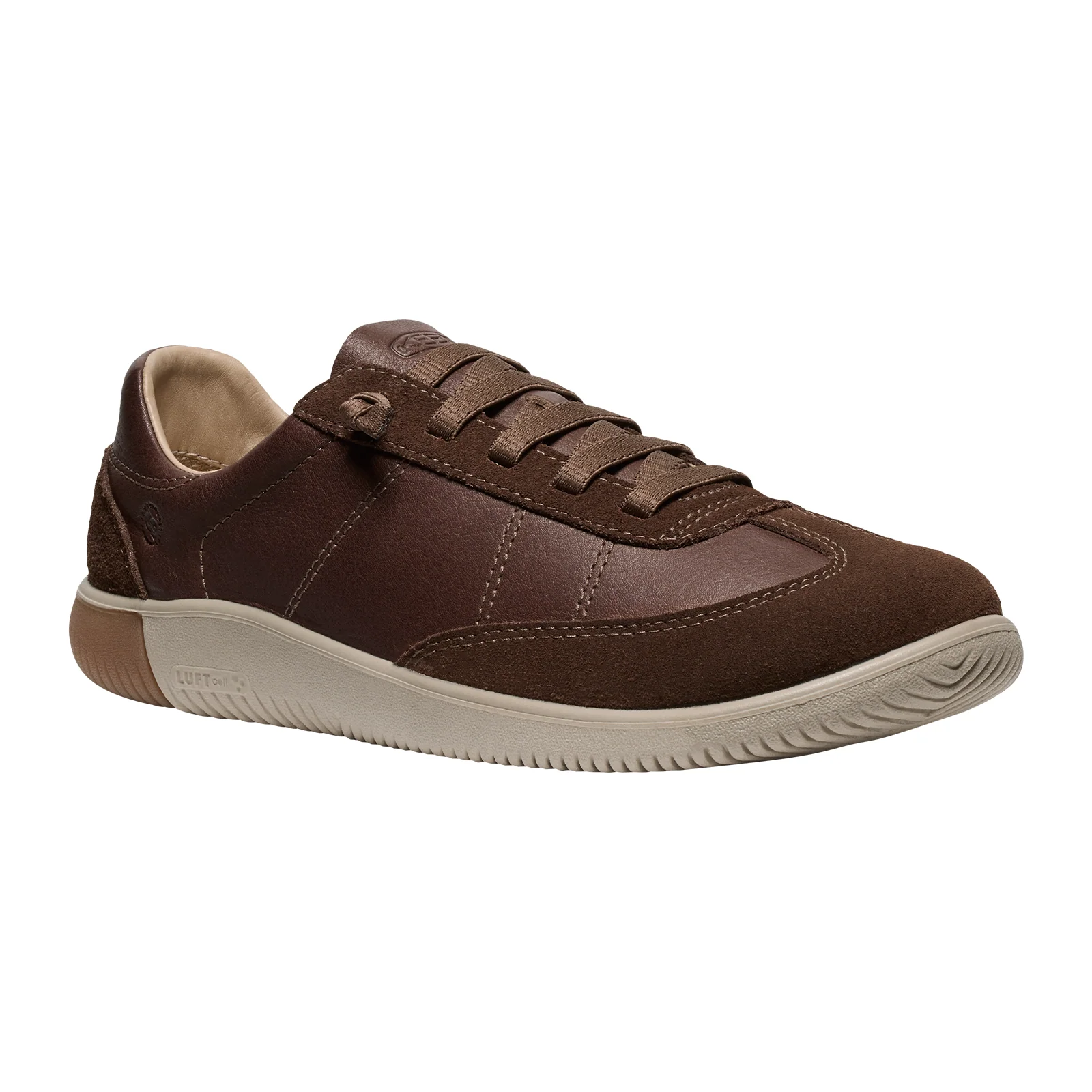 Keen KNX T-Toe Sneaker (Men) - Dark Earth/Plaza Taupe - Image 3