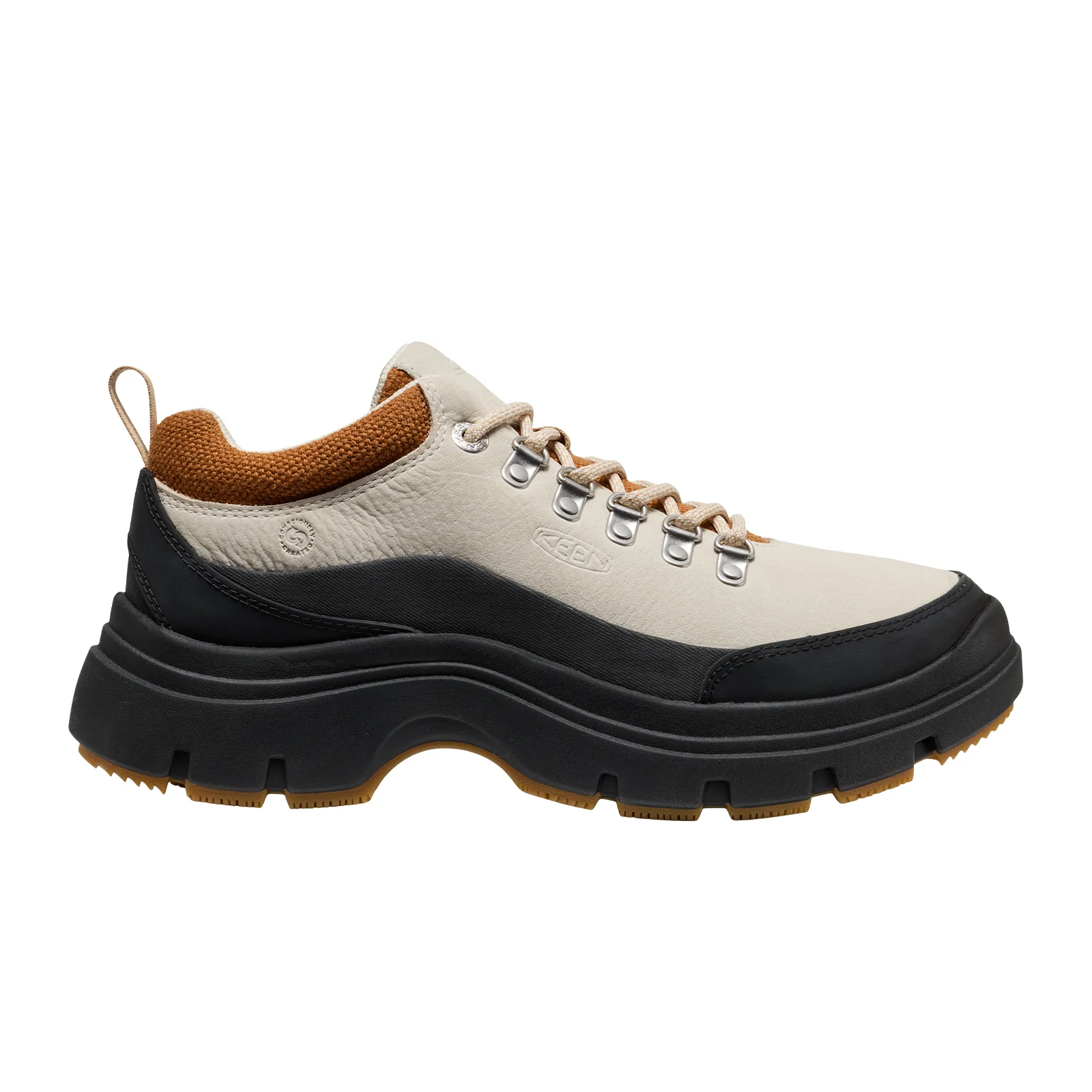 Keen Kosa Oxford Sneaker (Women) - Silver Birch/Roasted Pecan