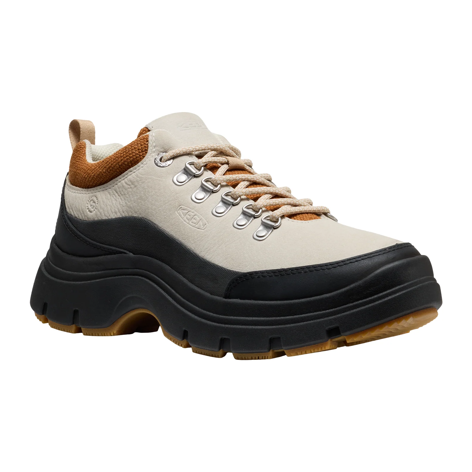 Keen Kosa Oxford Sneaker (Women) - Silver Birch/Roasted Pecan - Image 3