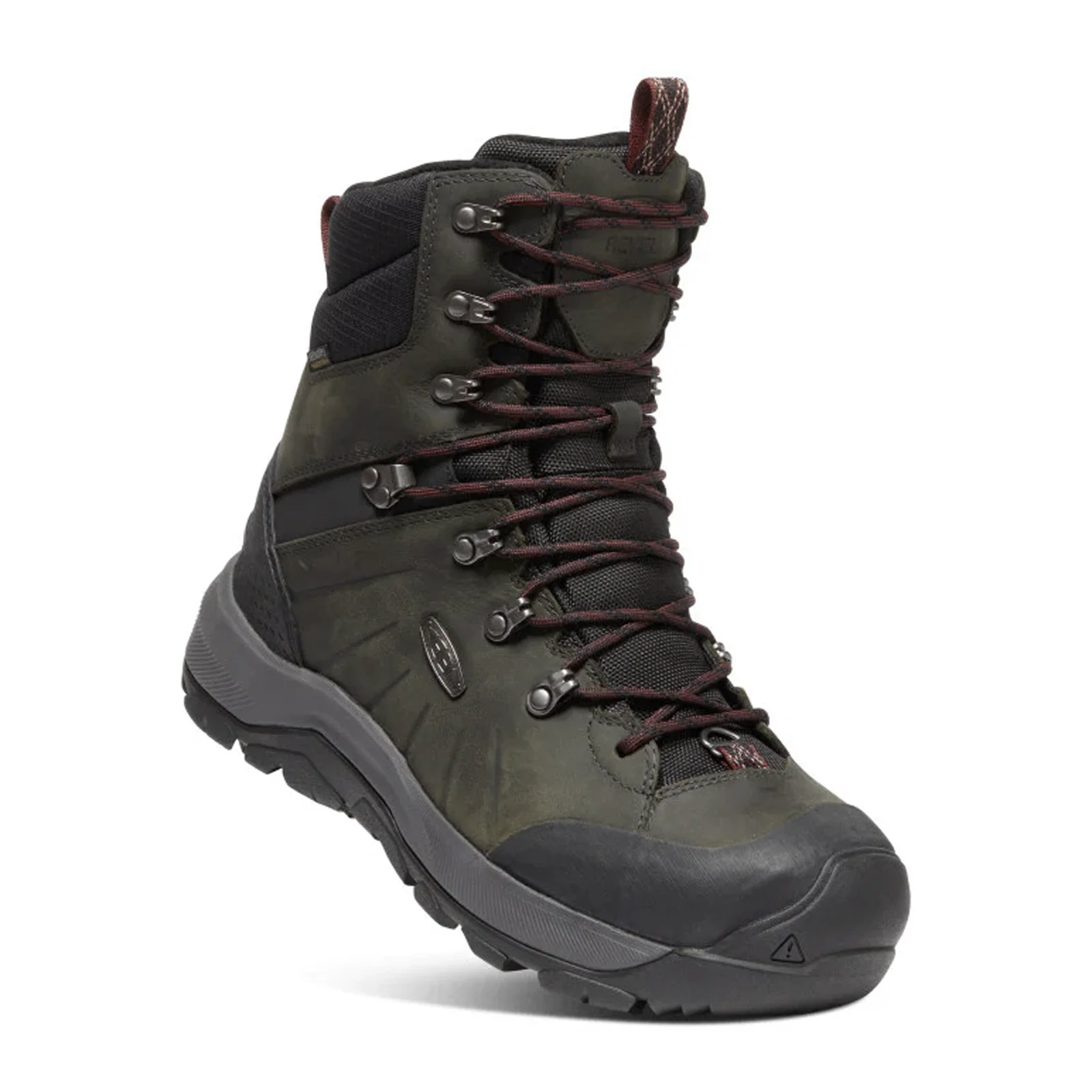 Keen Revel IV High Polar Boot (Men) - Magnet/Red Carpet - Image 3
