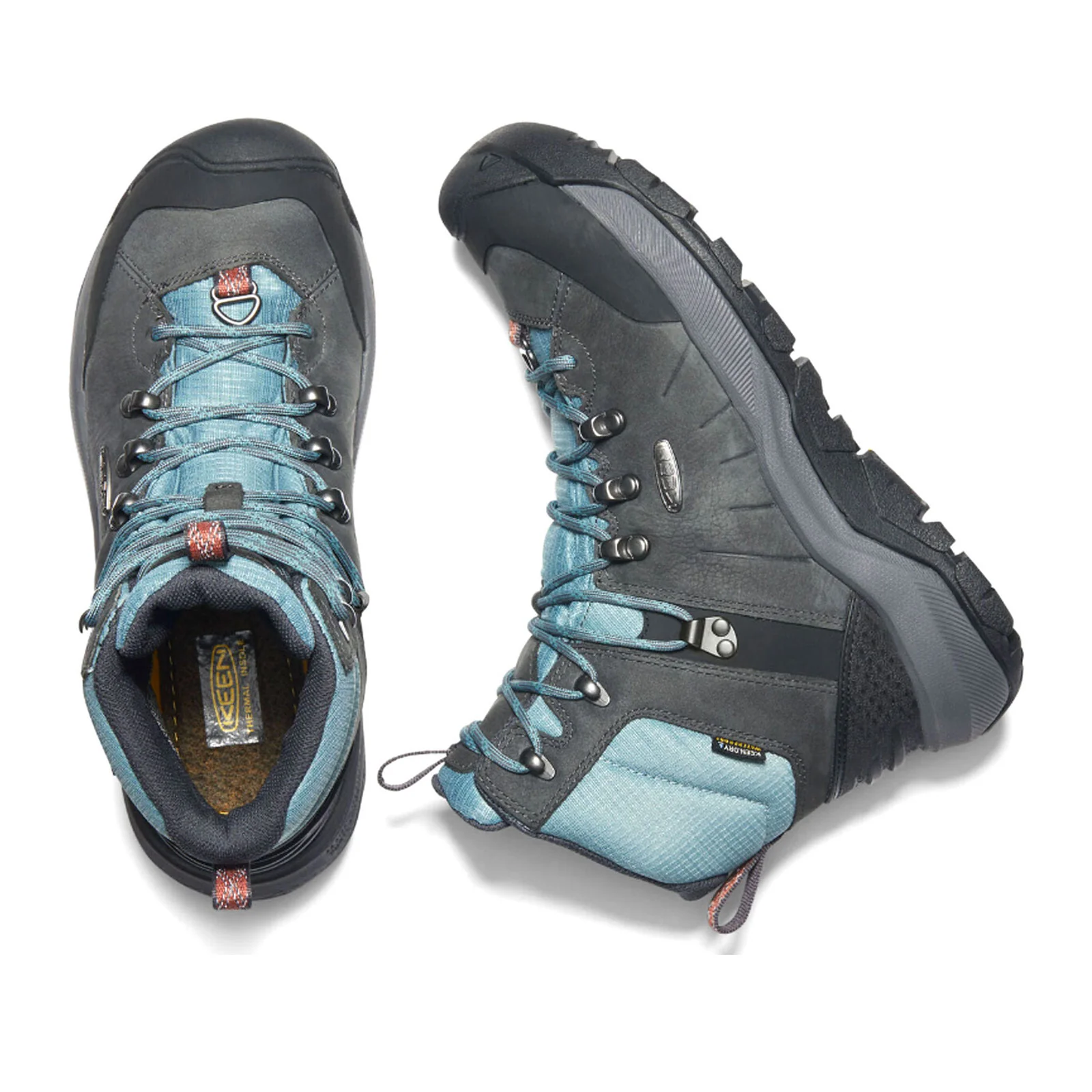 Keen Revel IV Mid Polar Boot (Women) - Magnet/North Atlantic - Image 4