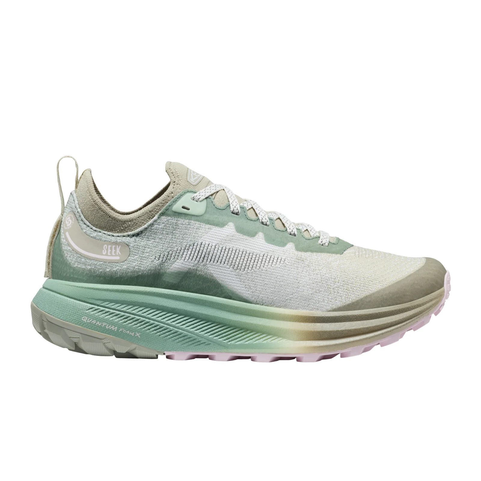 Keen Seek Trail Running Shoe (Women) - Lily Pad/Abbey Stone
