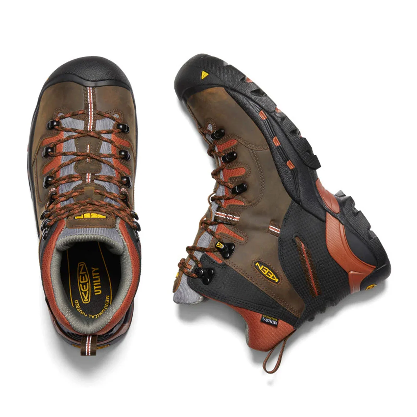 Keen Utility Pittsburgh 6" Waterproof Soft Toe Work Boot (Men) - Cascade Brown - Image 3