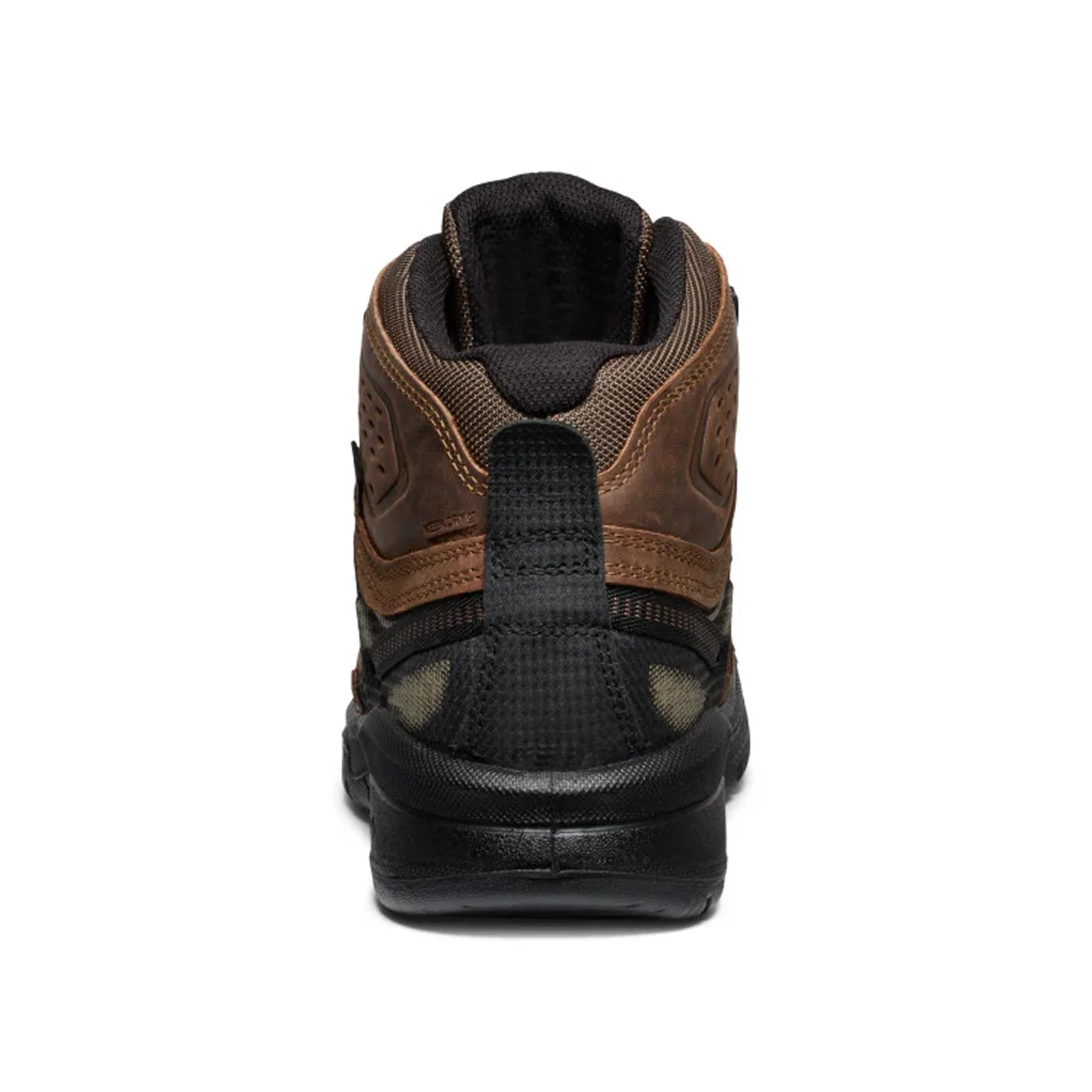 Keen Utility Targhee IV Mid Waterproof Carbon Toe Work Boot (Men) - Dark Earth/Black - Image 4