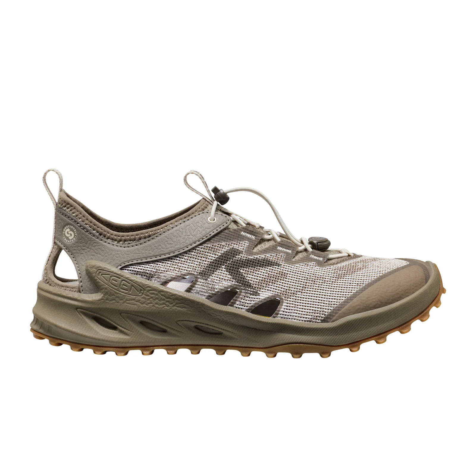 Keen Zionic Adv Open Air Hiking Shoe (Men) - Monochrome/Brindle