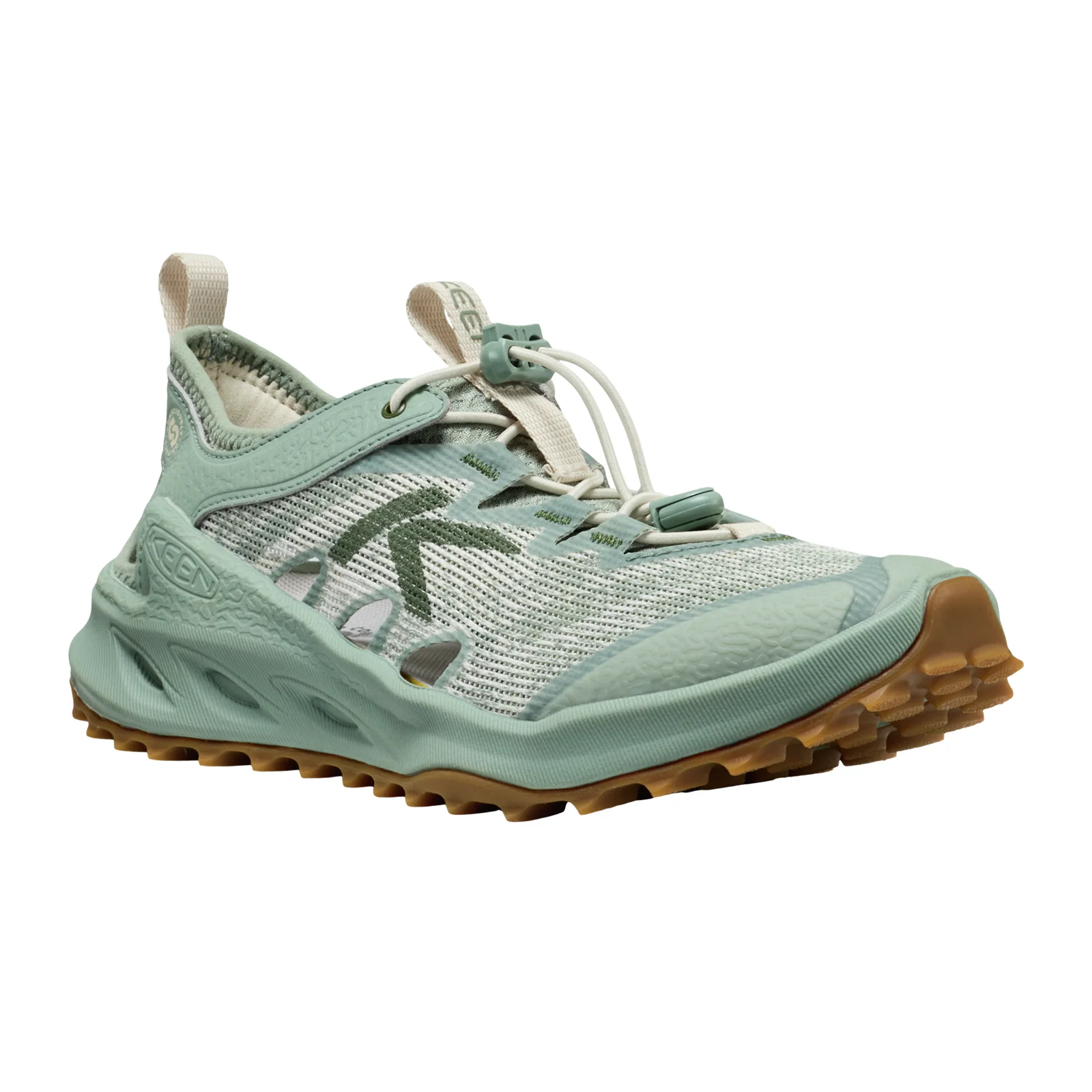 Keen Zionic Adv Open Air Hiking Shoe (Women) - Monochrome/Lily Pad - Image 2