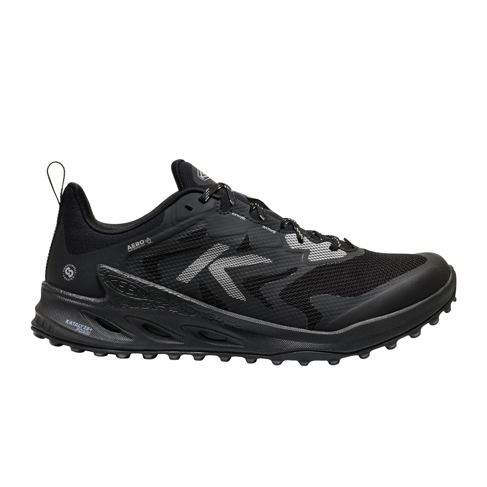 Keen Zionic NXT Waterproof Hiking Shoe (Men) - Triple Black