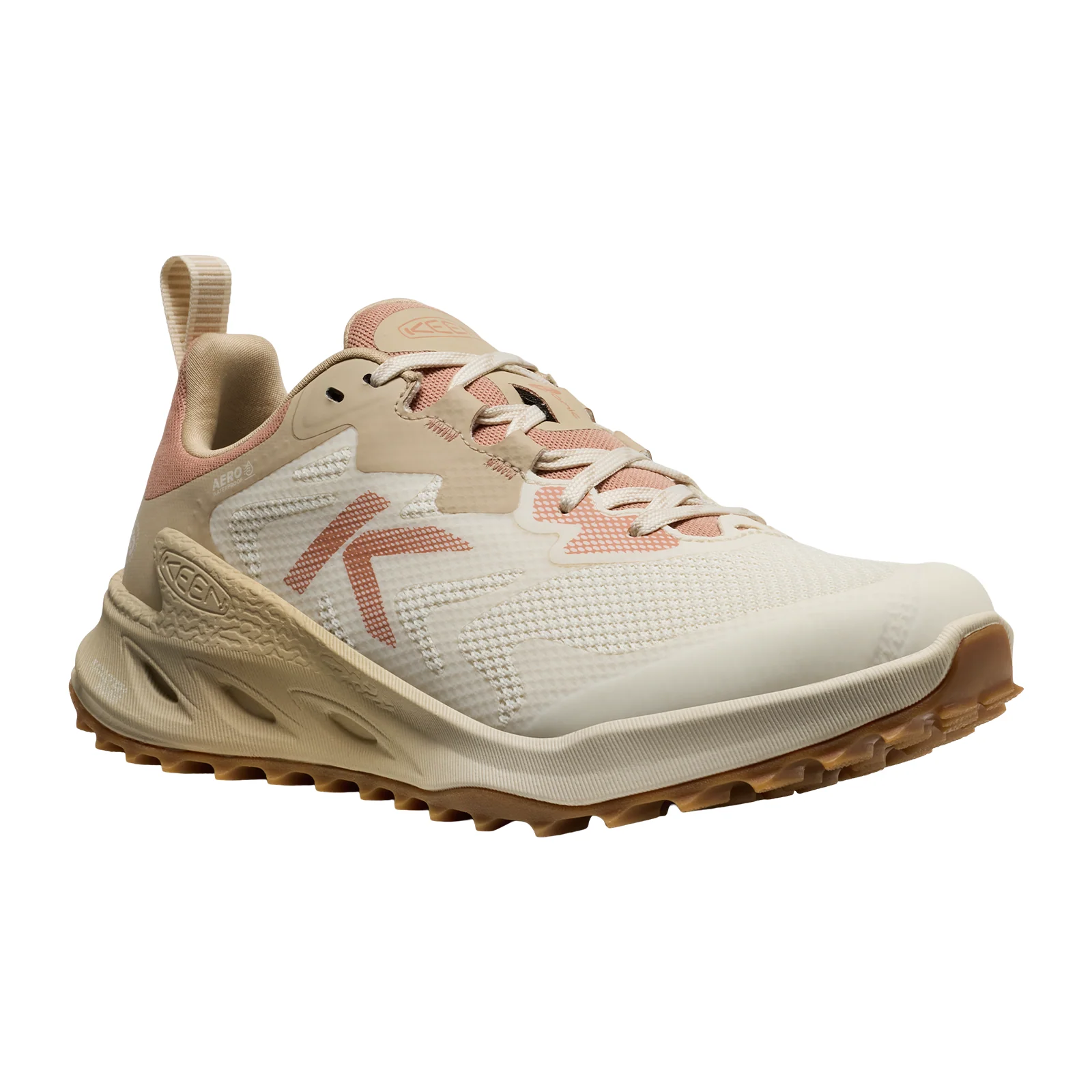 Keen Zionic NXT Waterproof Hiking Shoe (Women) - Birch/Cork - Image 3
