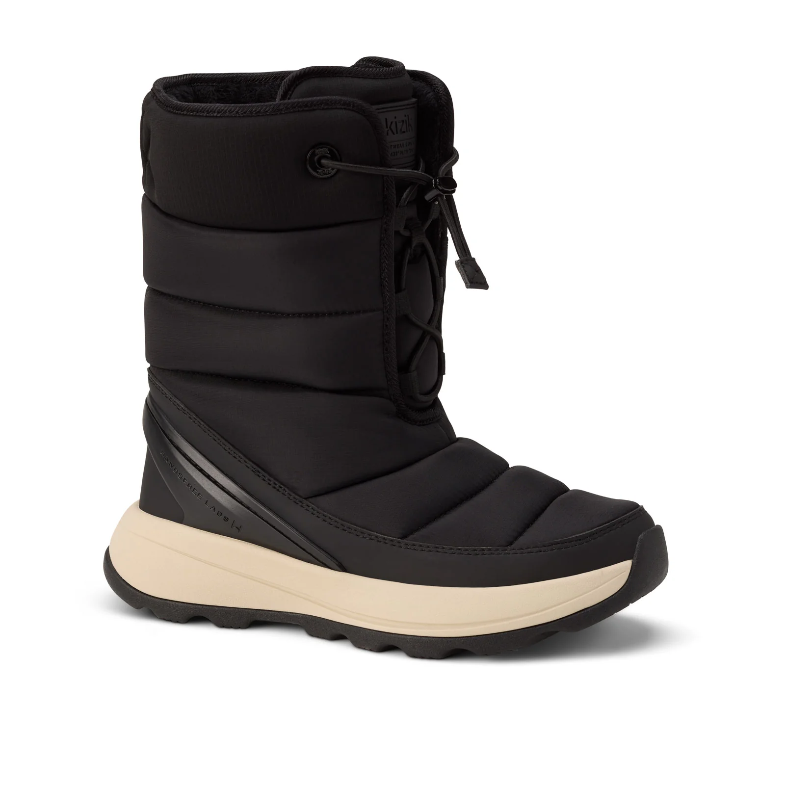 Kizik Juno 2 High Boot (Women) - Black/Whitecap Gray - Image 3
