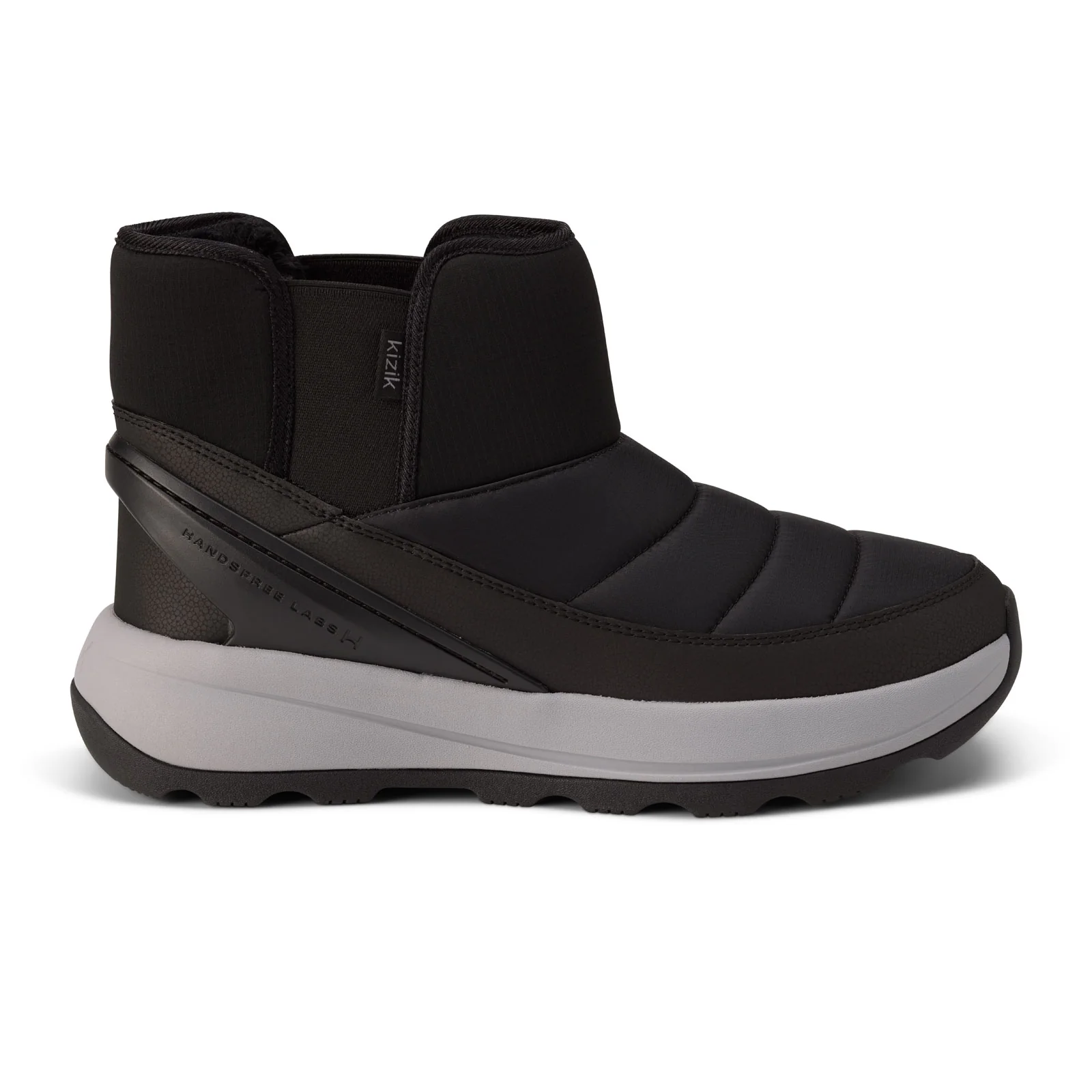 Kizik Juno 2 Low Insulated Boot (Men) - Black/Alloy