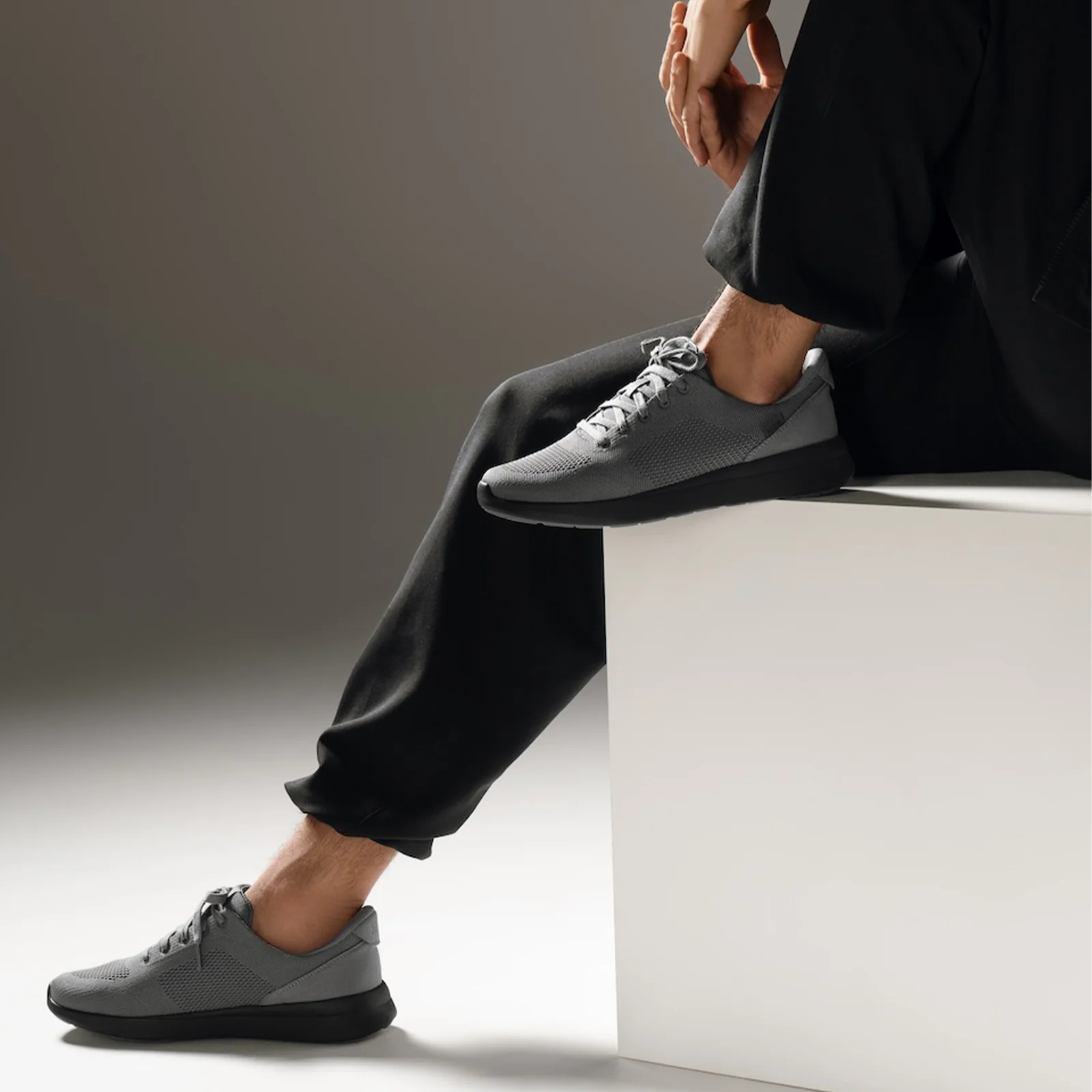 Kizik Lima 2 Sneaker (Men) - Smoked Pearl/Black - Image 9