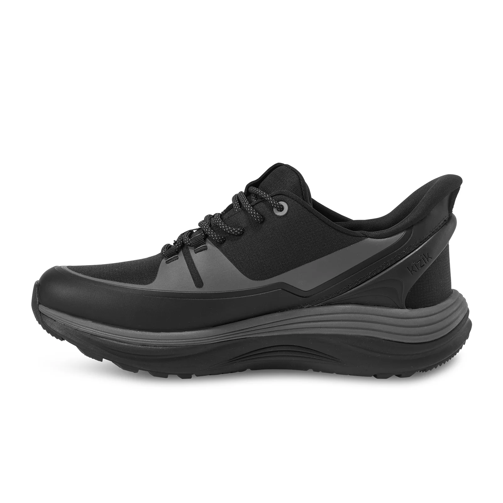 Kizik London All-Terrain Sneaker (Men) - Black/Poppyseed - Image 2