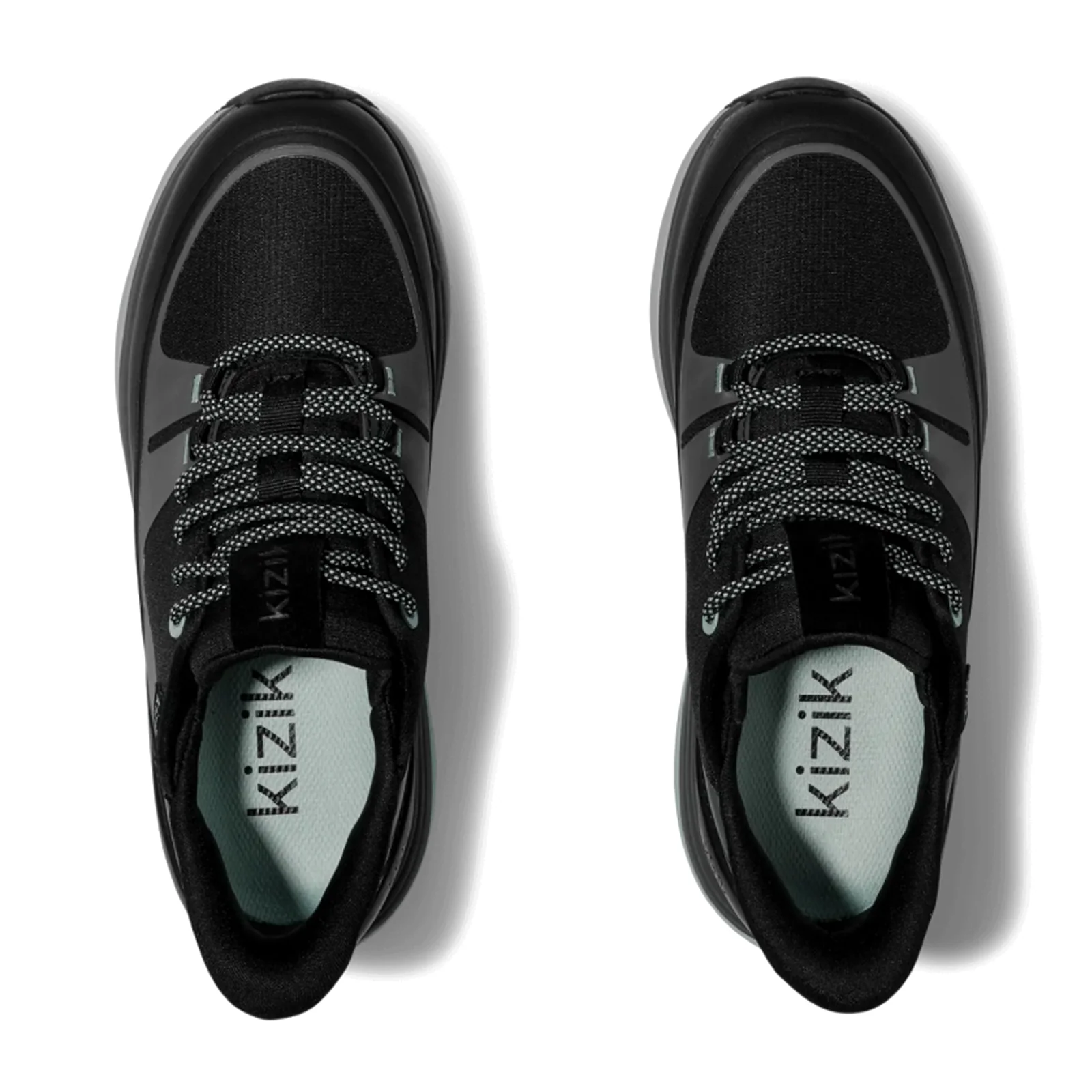 Kizik London All-Terrain Sneaker (Women) - Black/Surf Spray - Image 6