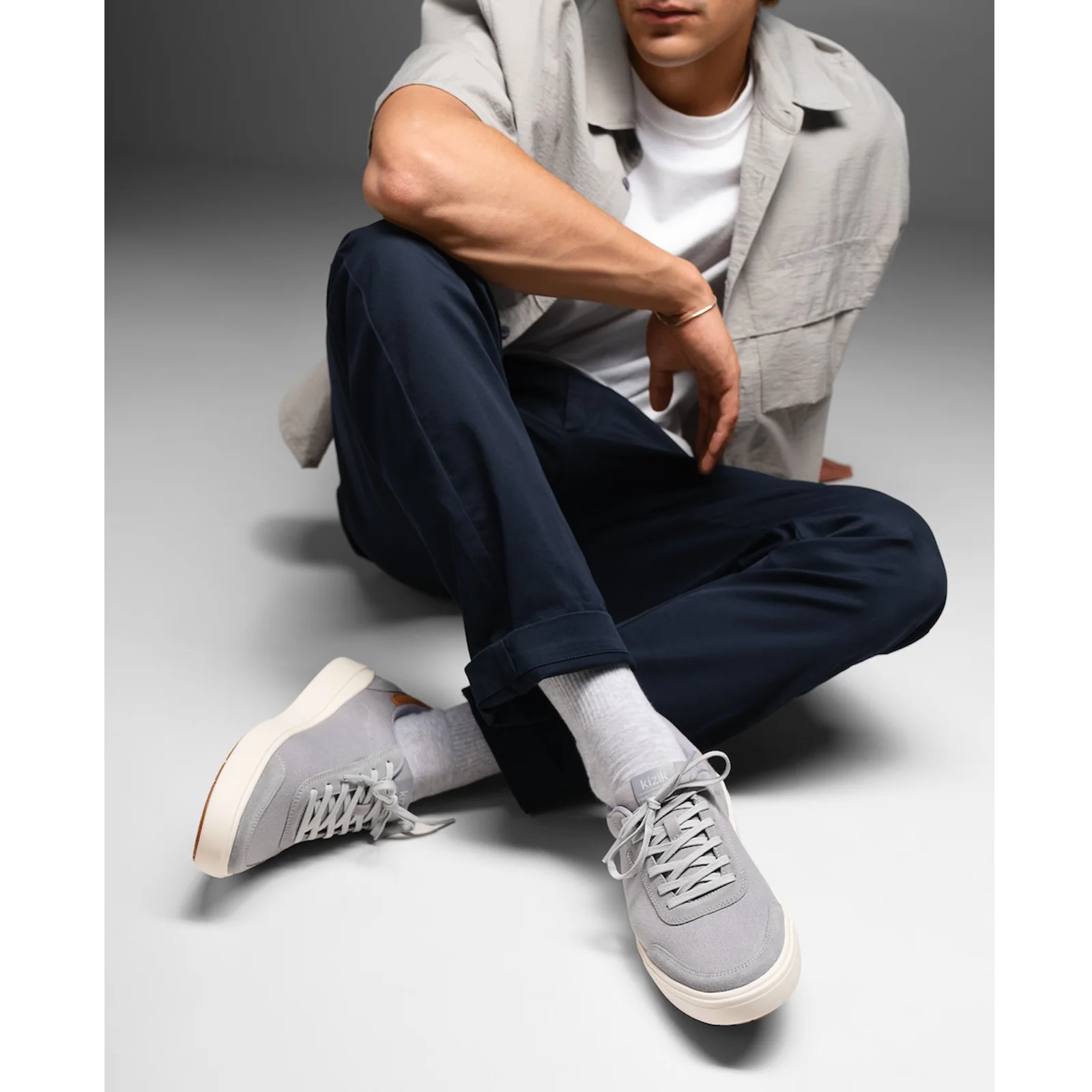 Kizik Prague 2 Sneaker (Men) - Alloy - Image 9