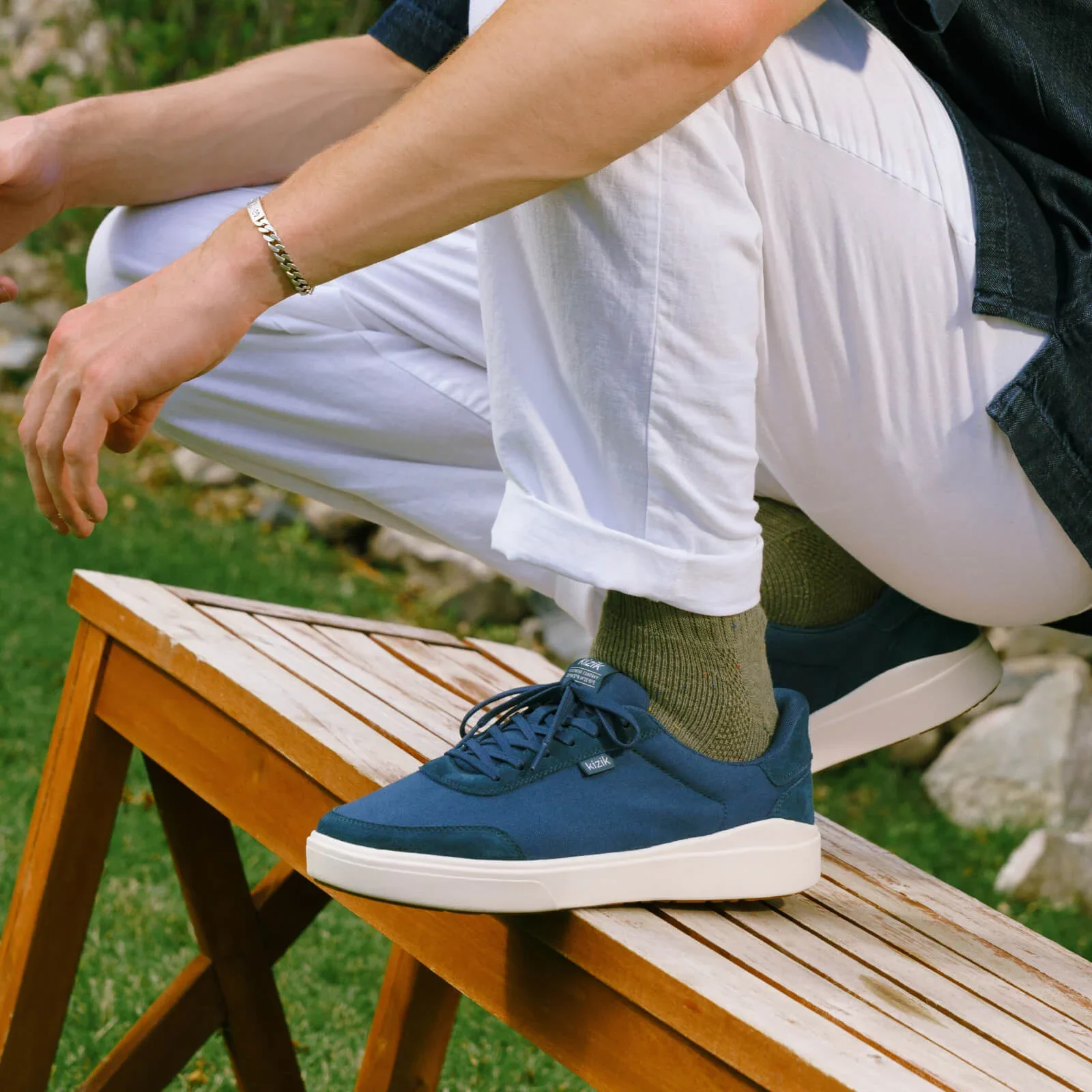 Kizik Prague 2 Sneaker (Men) - Reflecting Pond - Image 7