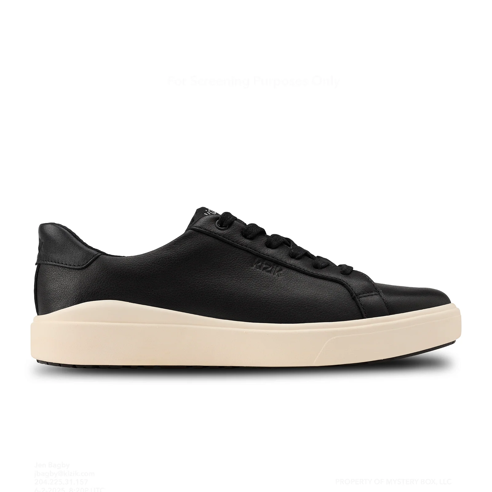Kizik Vegas 2 Sneaker (Women) - Black/Pristine