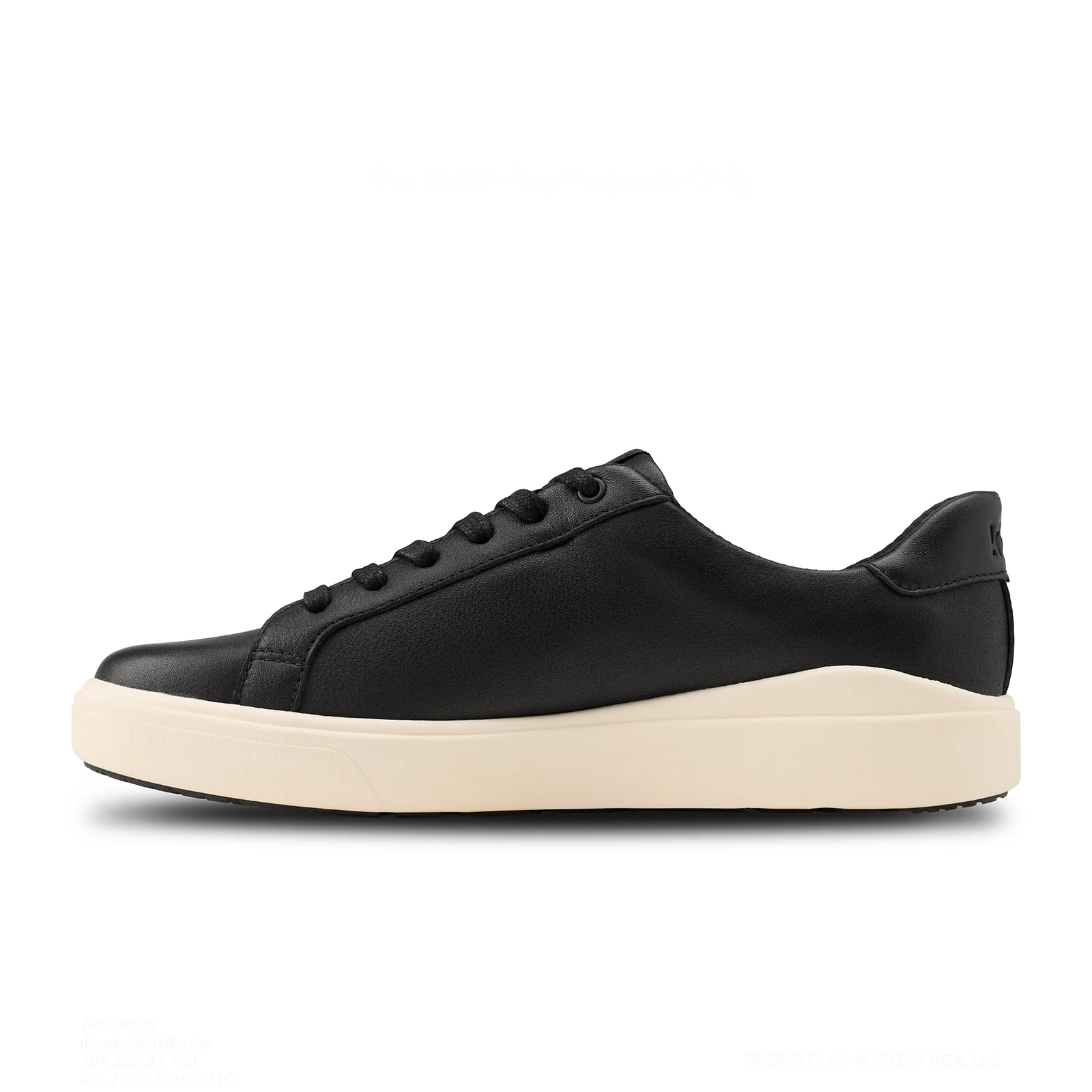 Kizik Vegas 2 Sneaker (Women) - Black/Pristine - Image 2