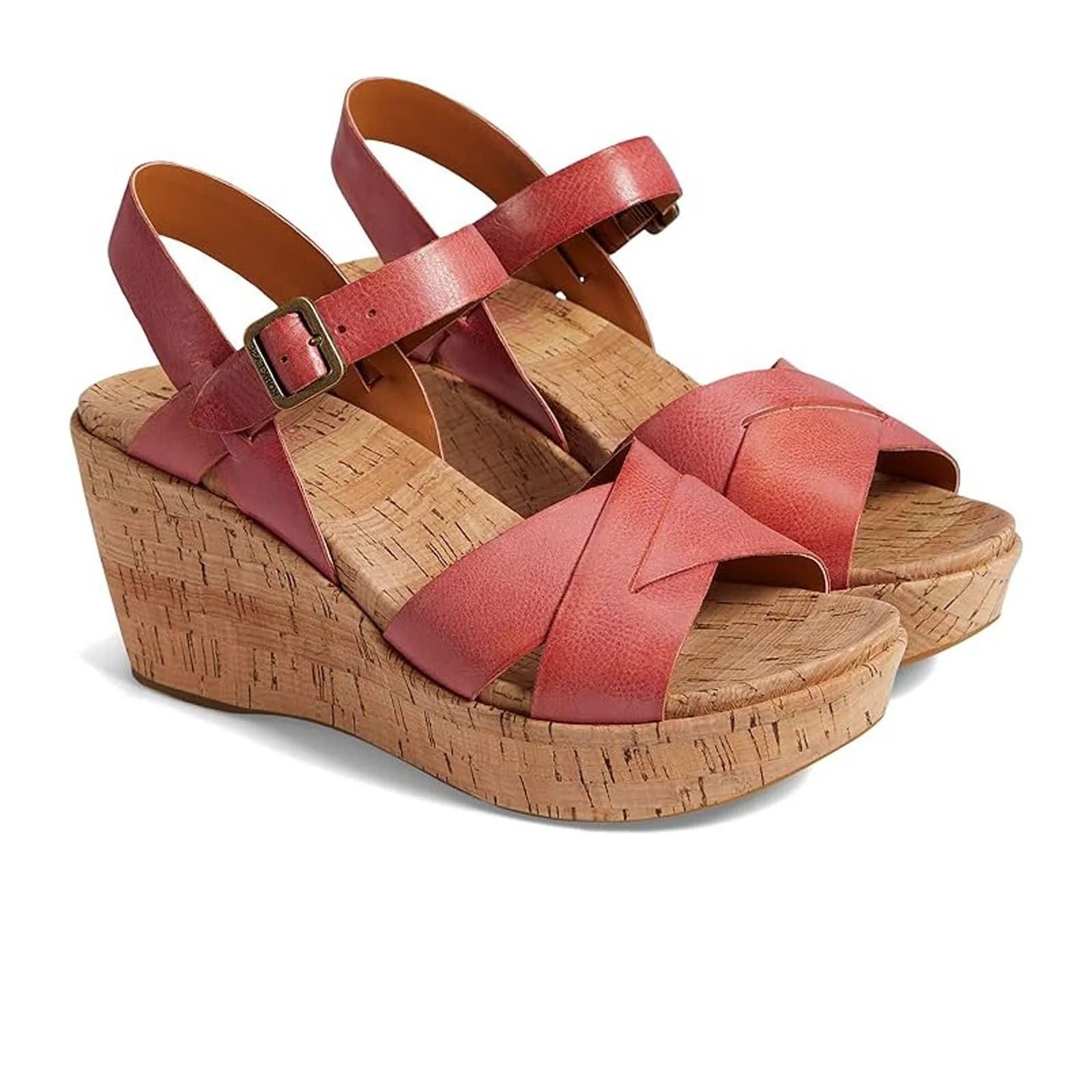Kork-Ease Ava 2.0 Wedge Sandal (Women) - Peach