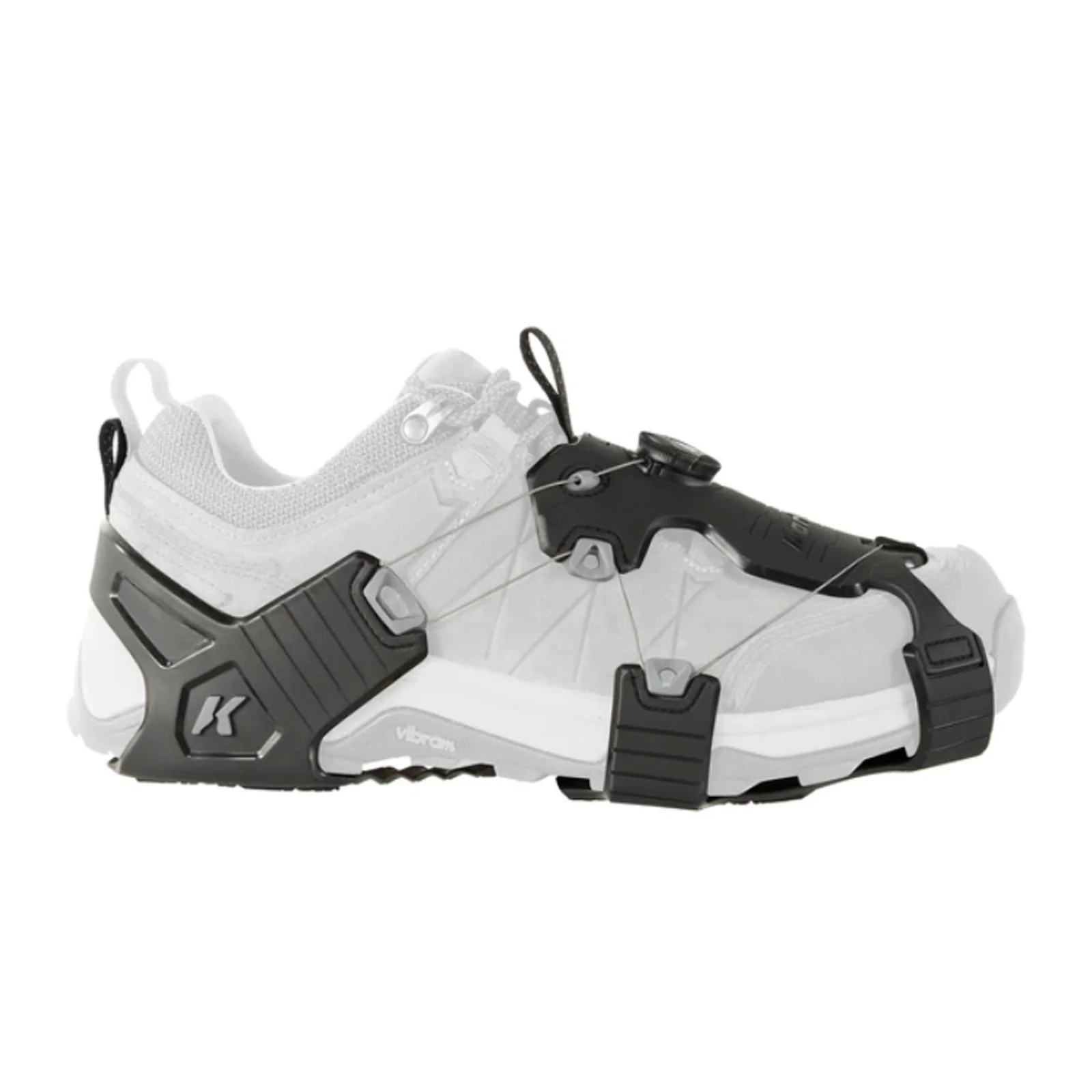 Korkers Ice Walker Shoe Grips (Unisex) - Black/Gray - Image 3